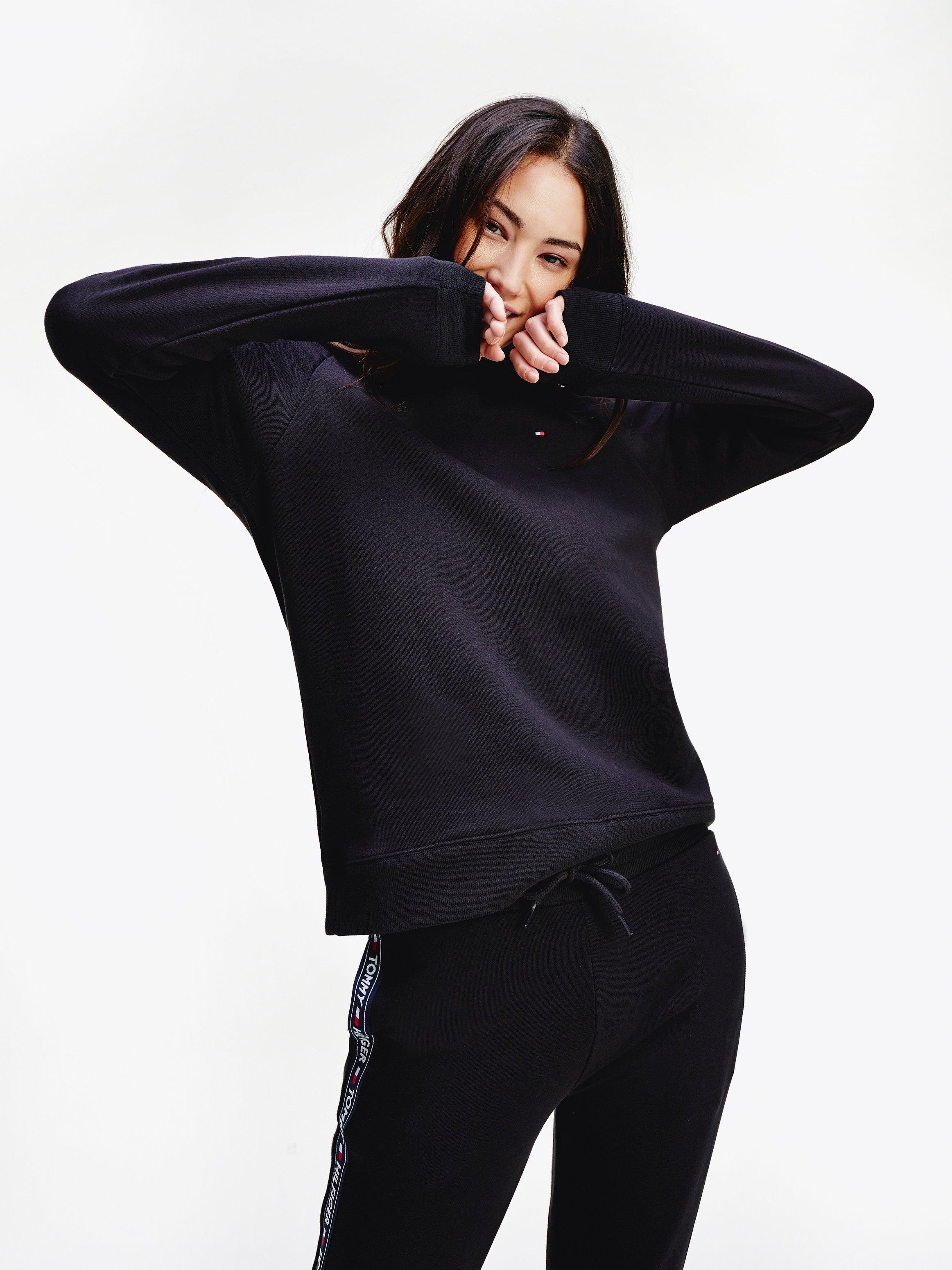 tommy hilfiger tape sweatshirt