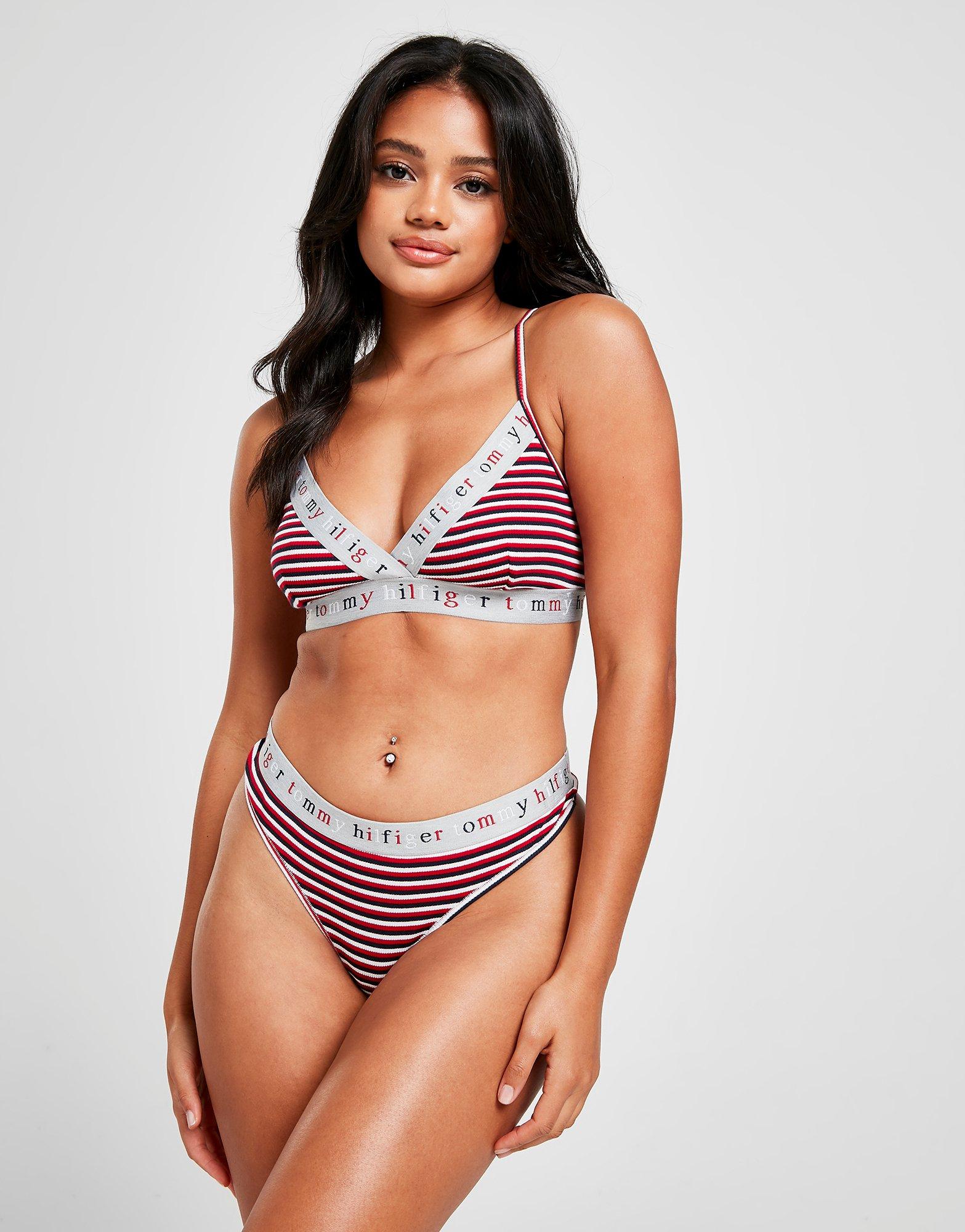 Tommy Hilfiger Remix Stripe Bra