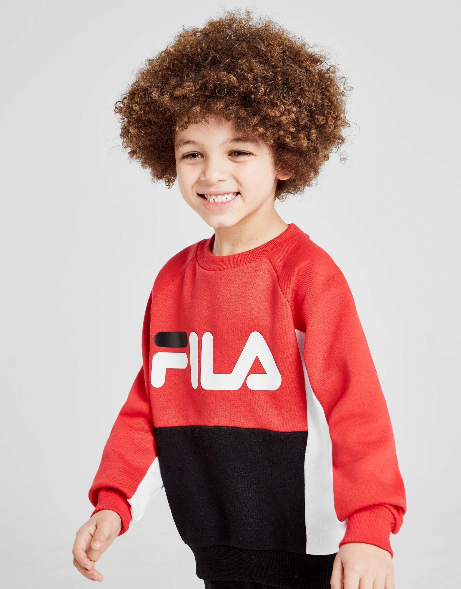 boys fila tracksuit