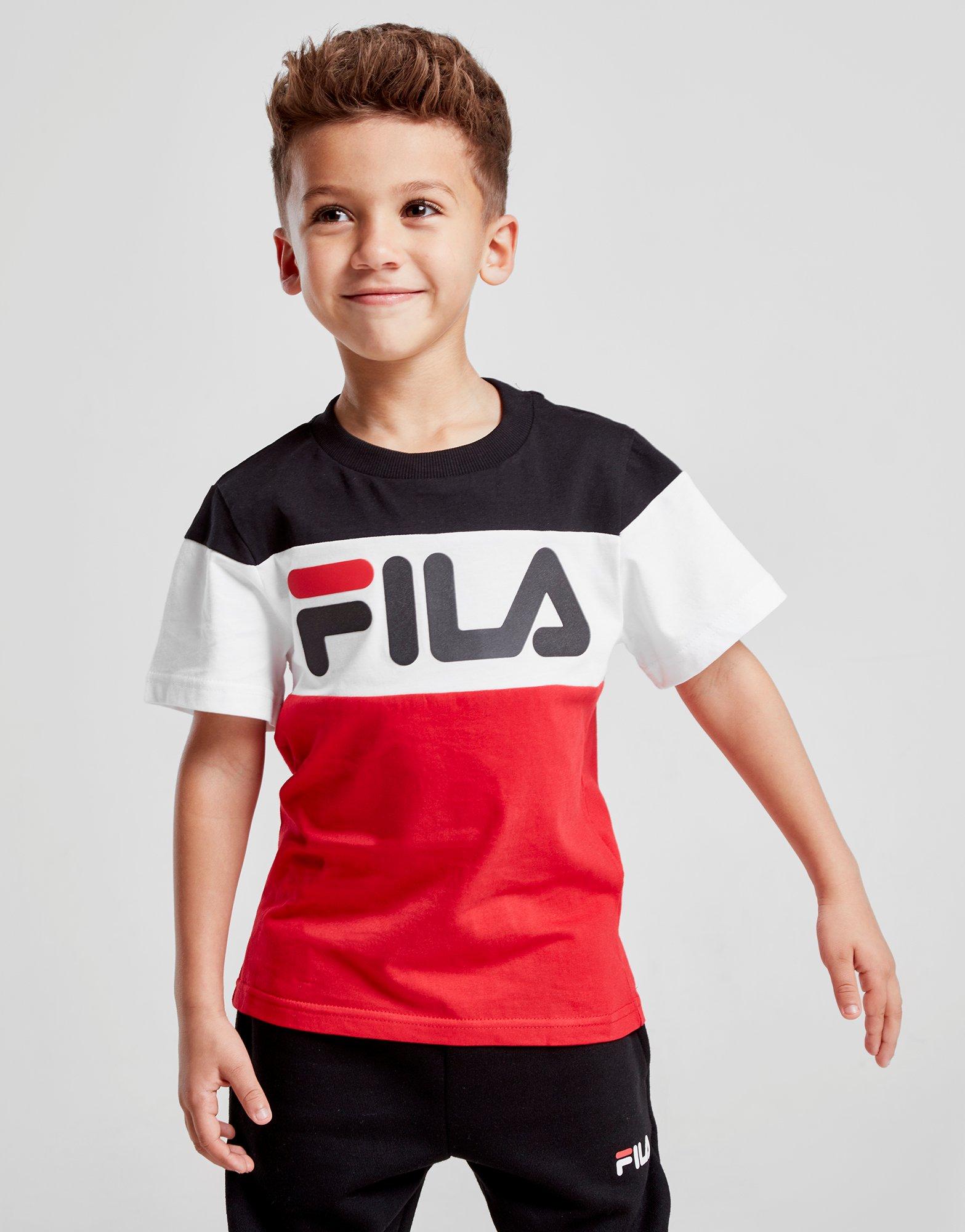 fila tee shirt enfant