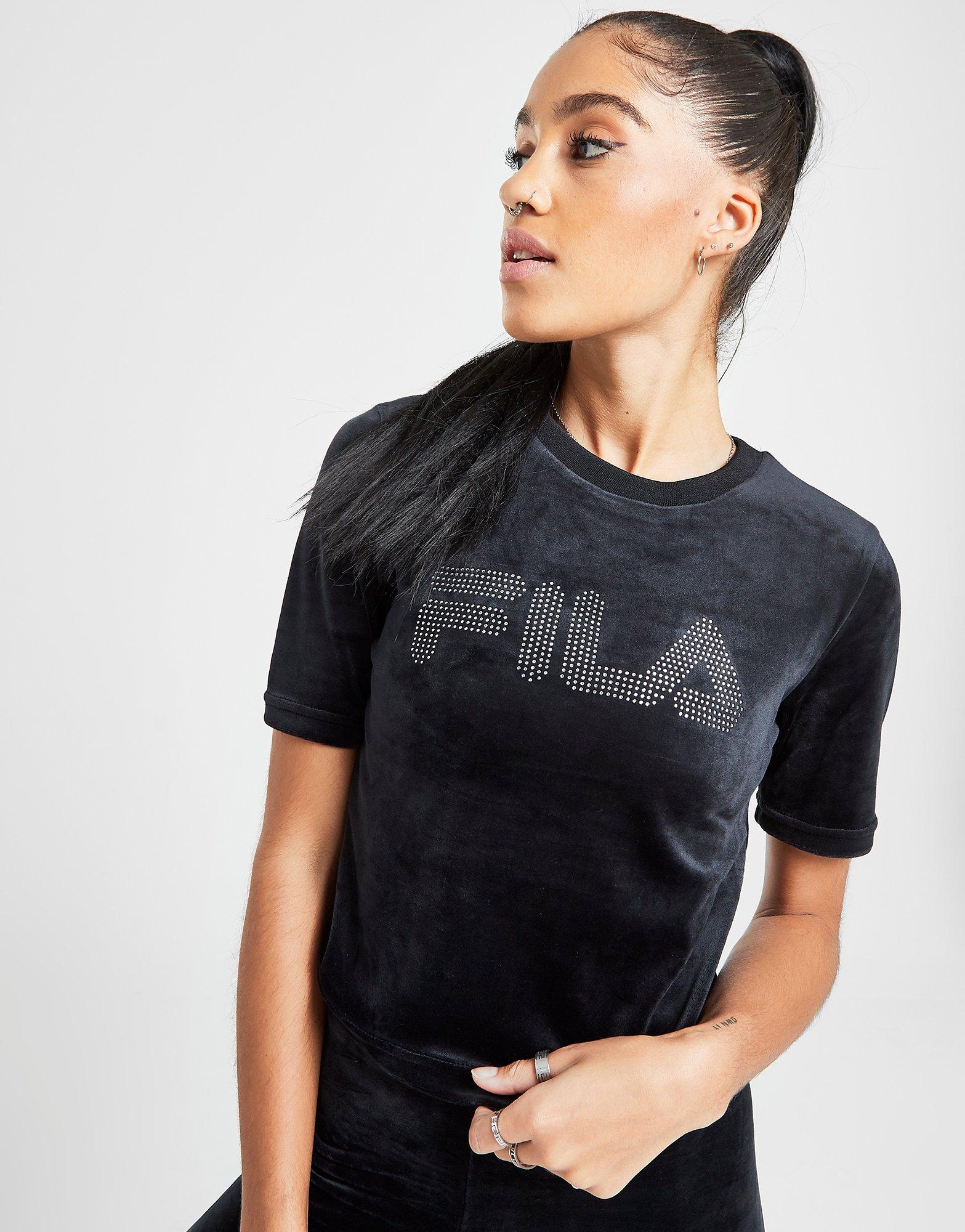 fila velour shirt