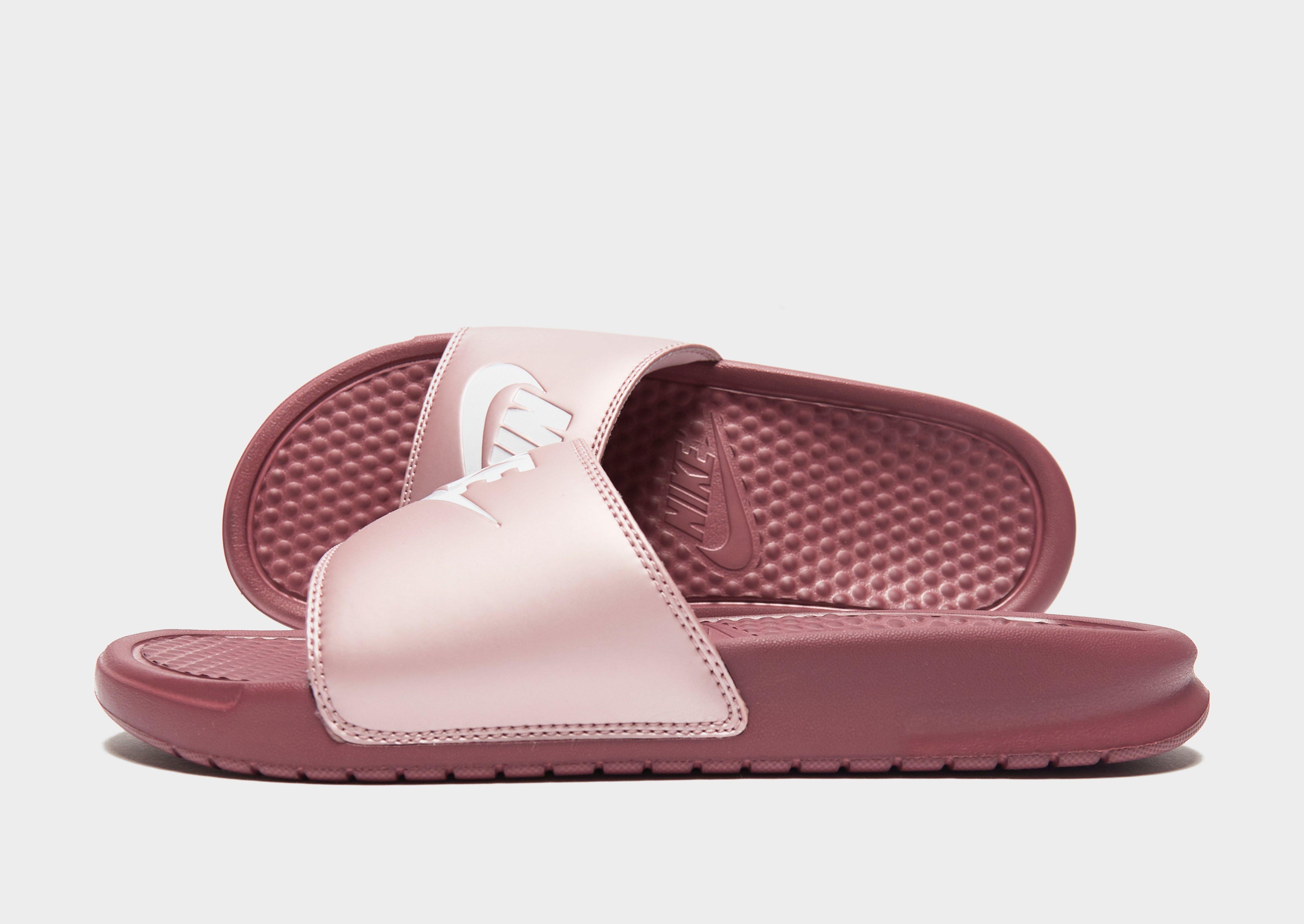 benassi just do it slides women's