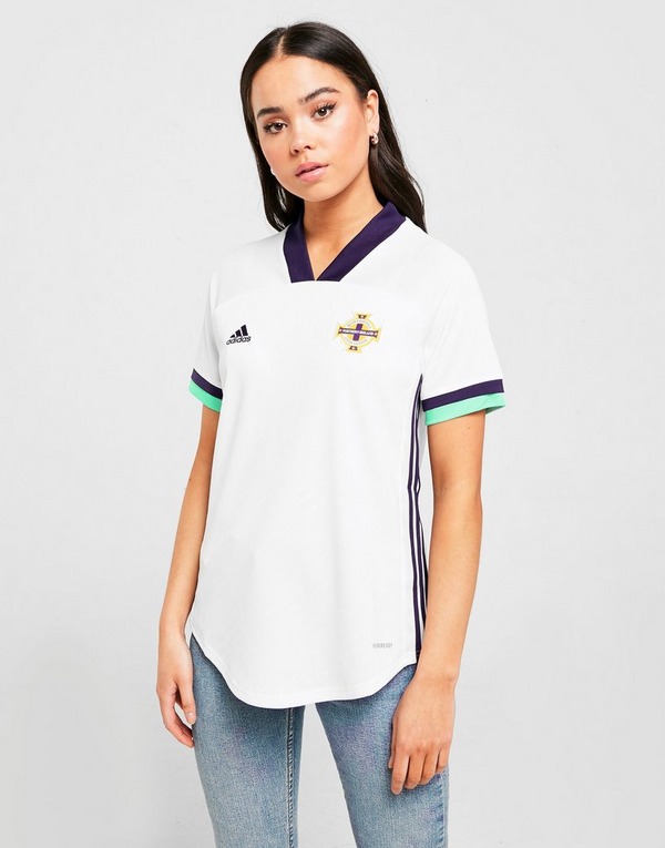 Buy White Adidas Northern Ireland 2020 Away Shirt Women S Jd Sports