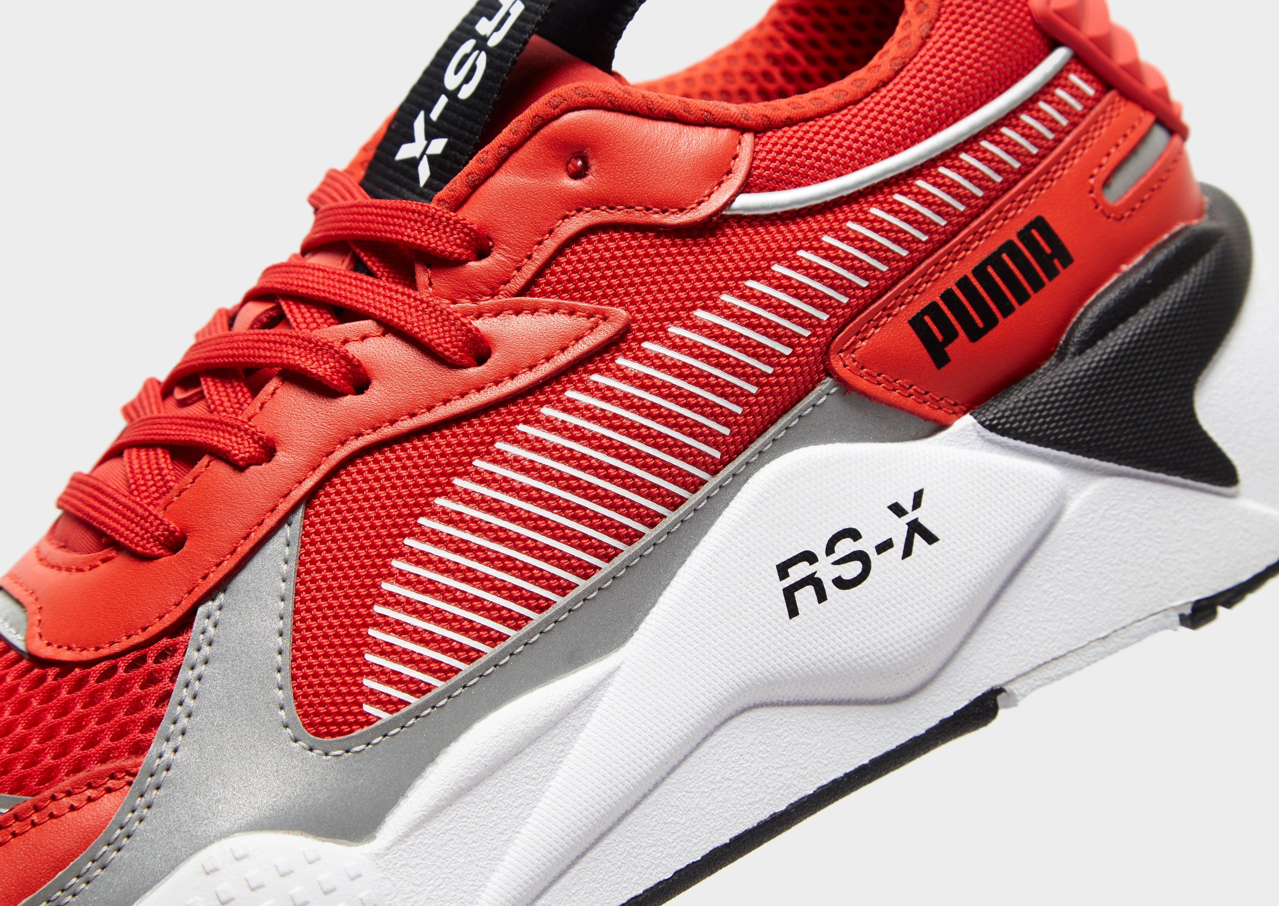 puma rsx rouge femme