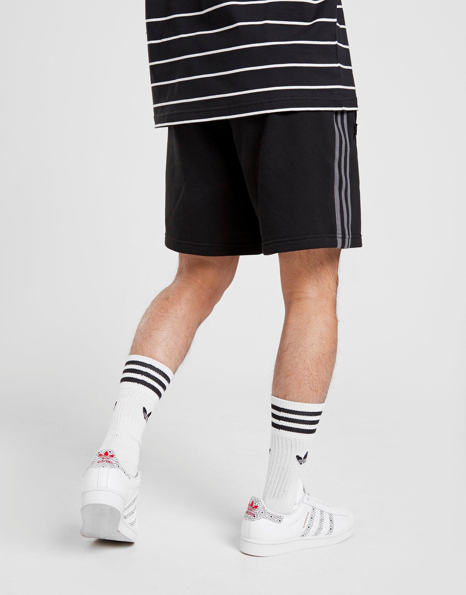 adidas california swim shorts black