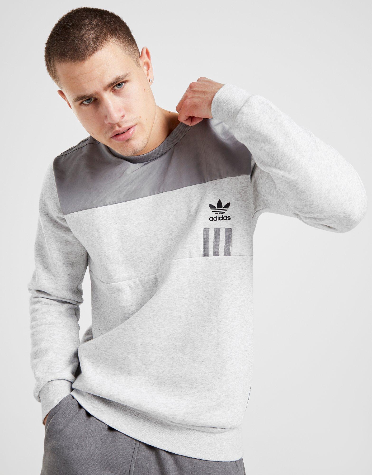 adidas originals id96 crew sweatshirt