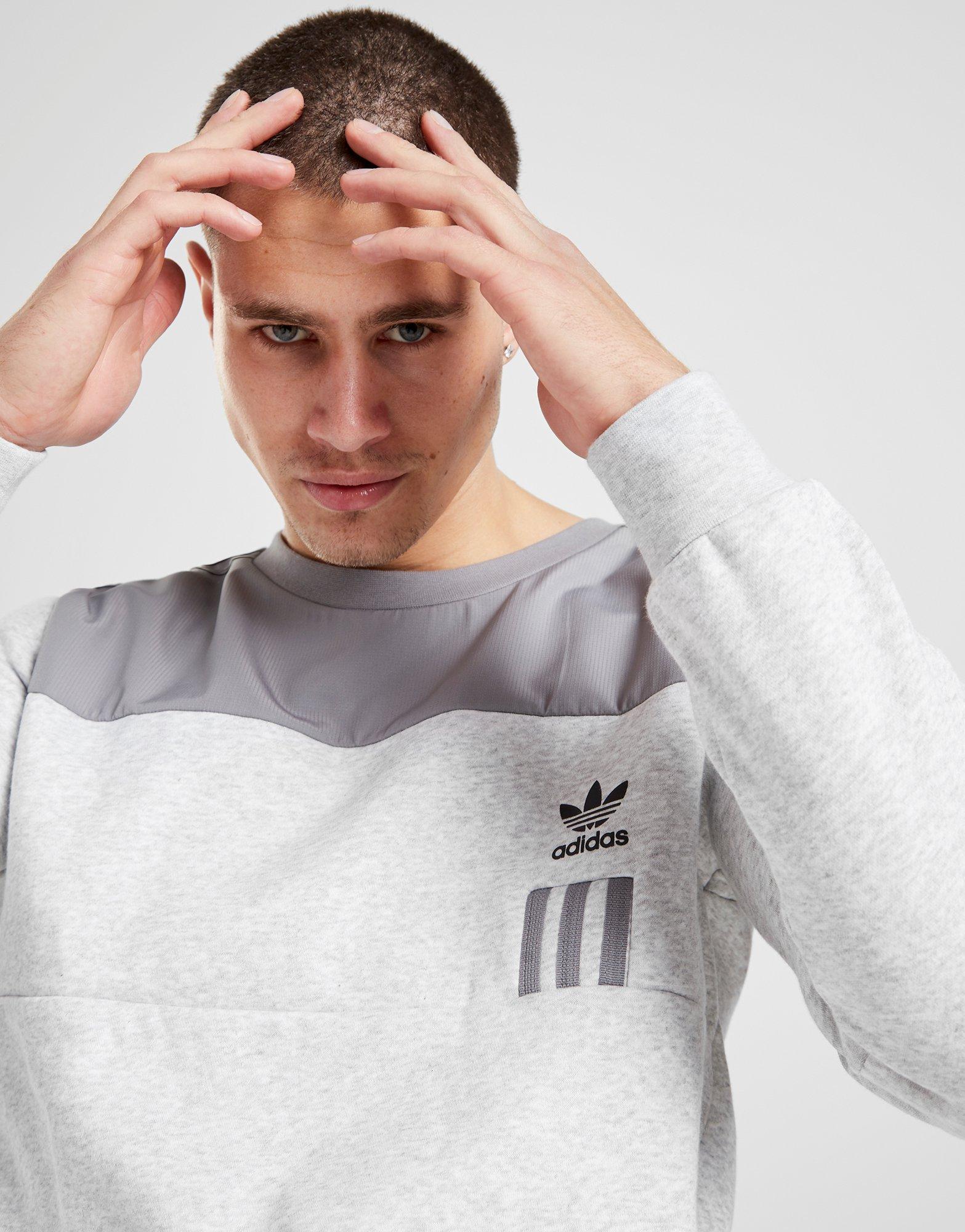 adidas originals id96 crew sweatshirt