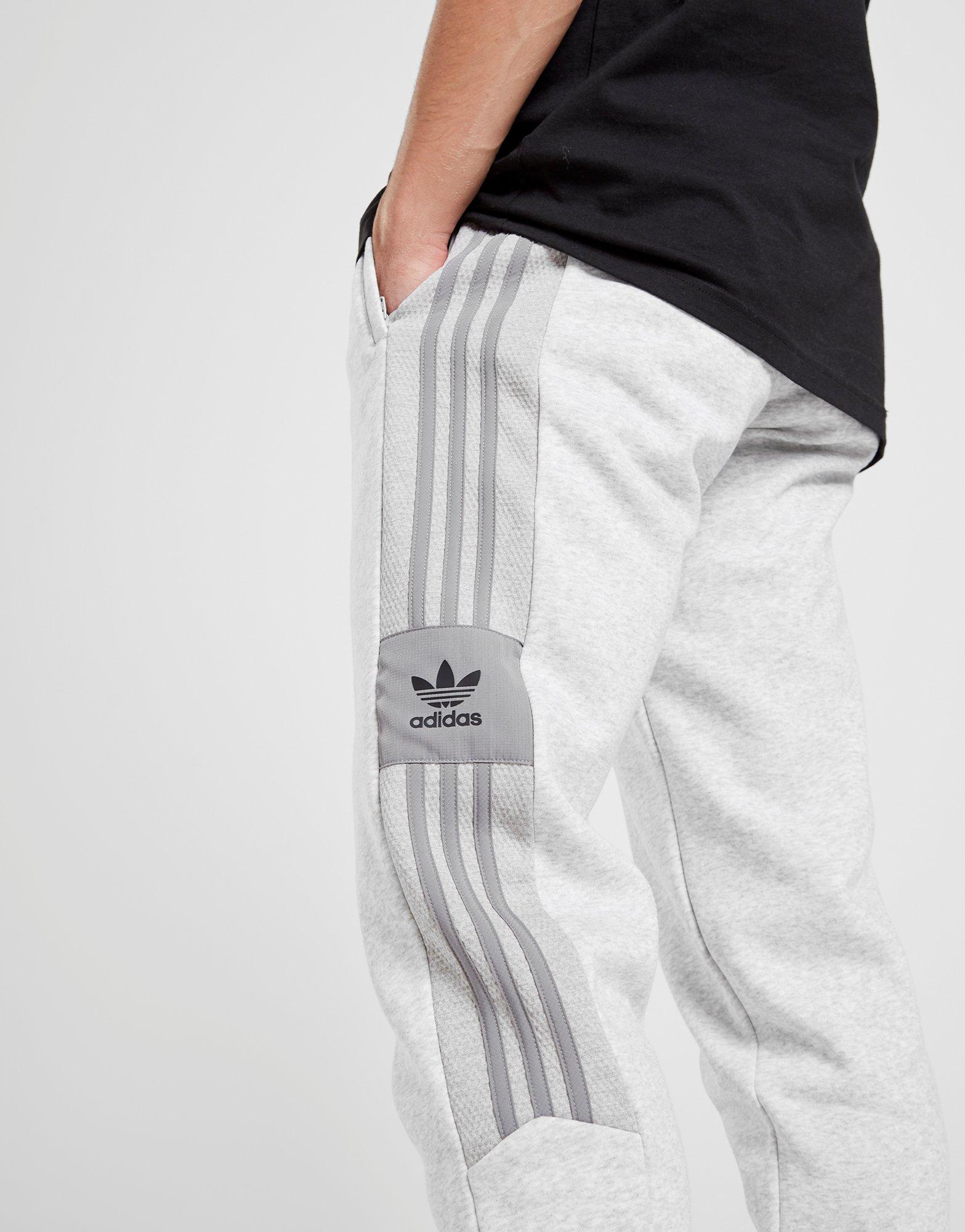 adidas grey fleece joggers