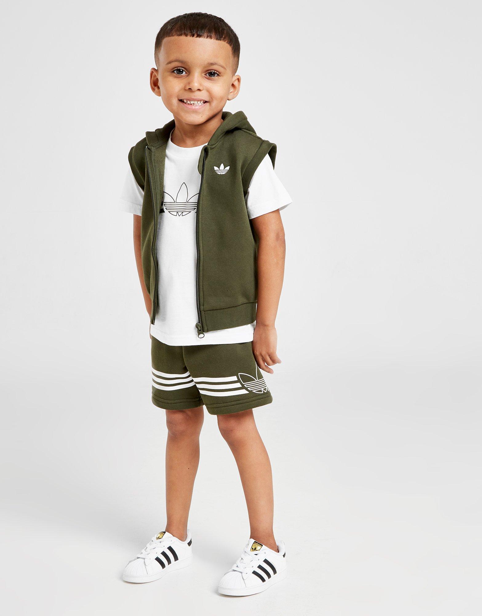 adidas originals 3 piece sleeveless suit infant