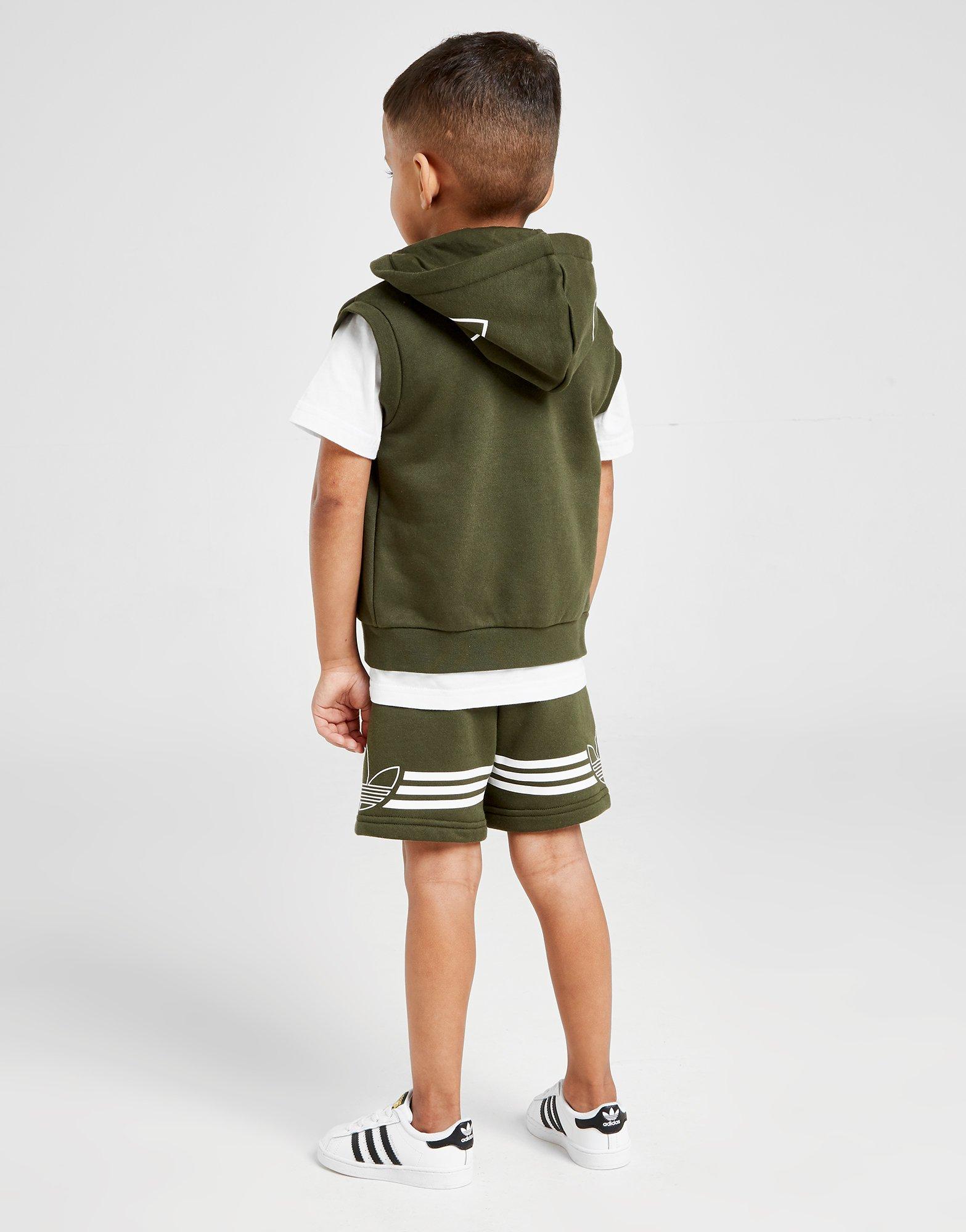 adidas originals 3 piece sleeveless suit infant