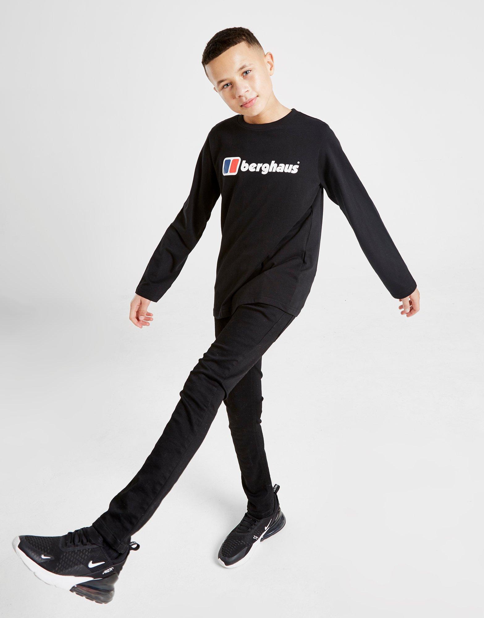 Berghaus camiseta de manga larga Logo júnior