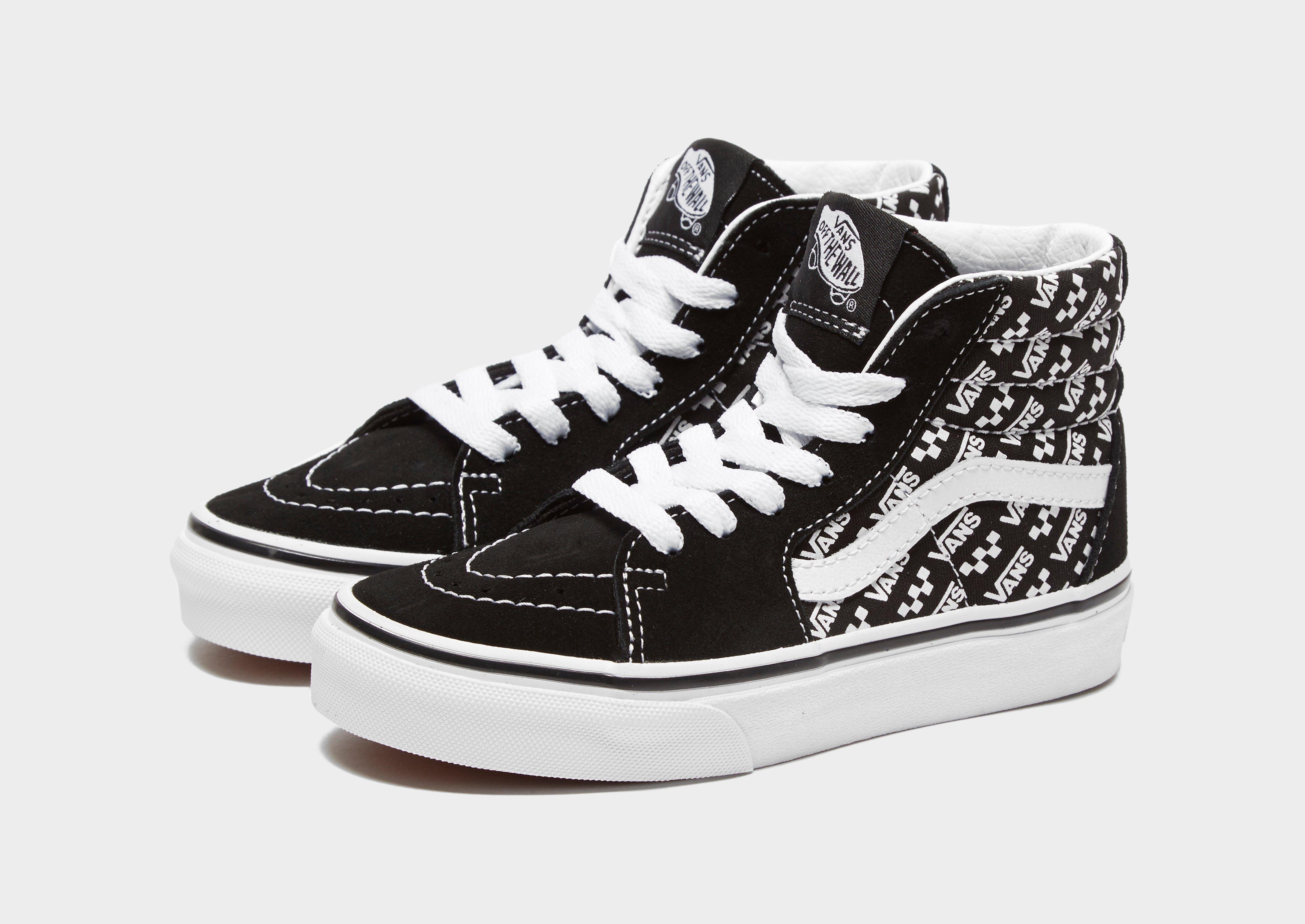 vans sk8 hi enfant blanche