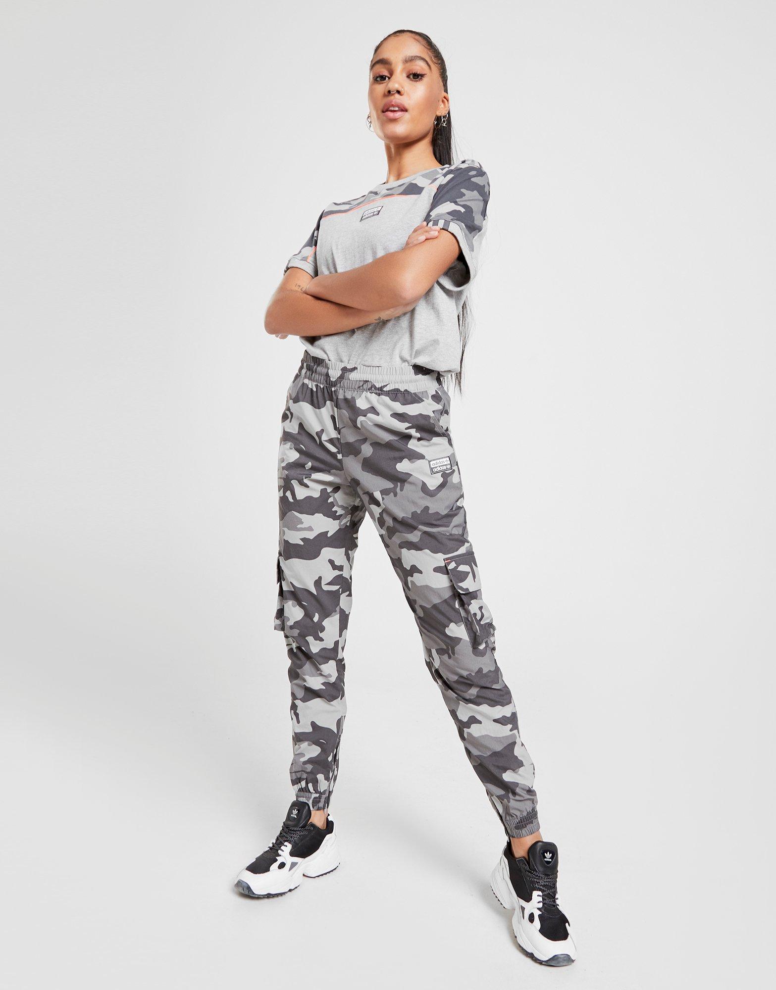 adidas camo joggers womens