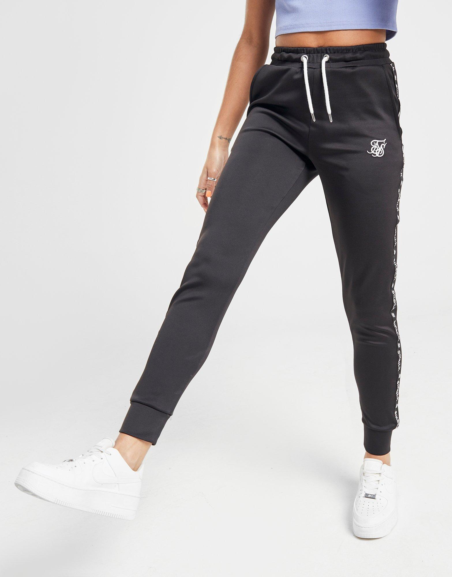 jordan poly tape track pants