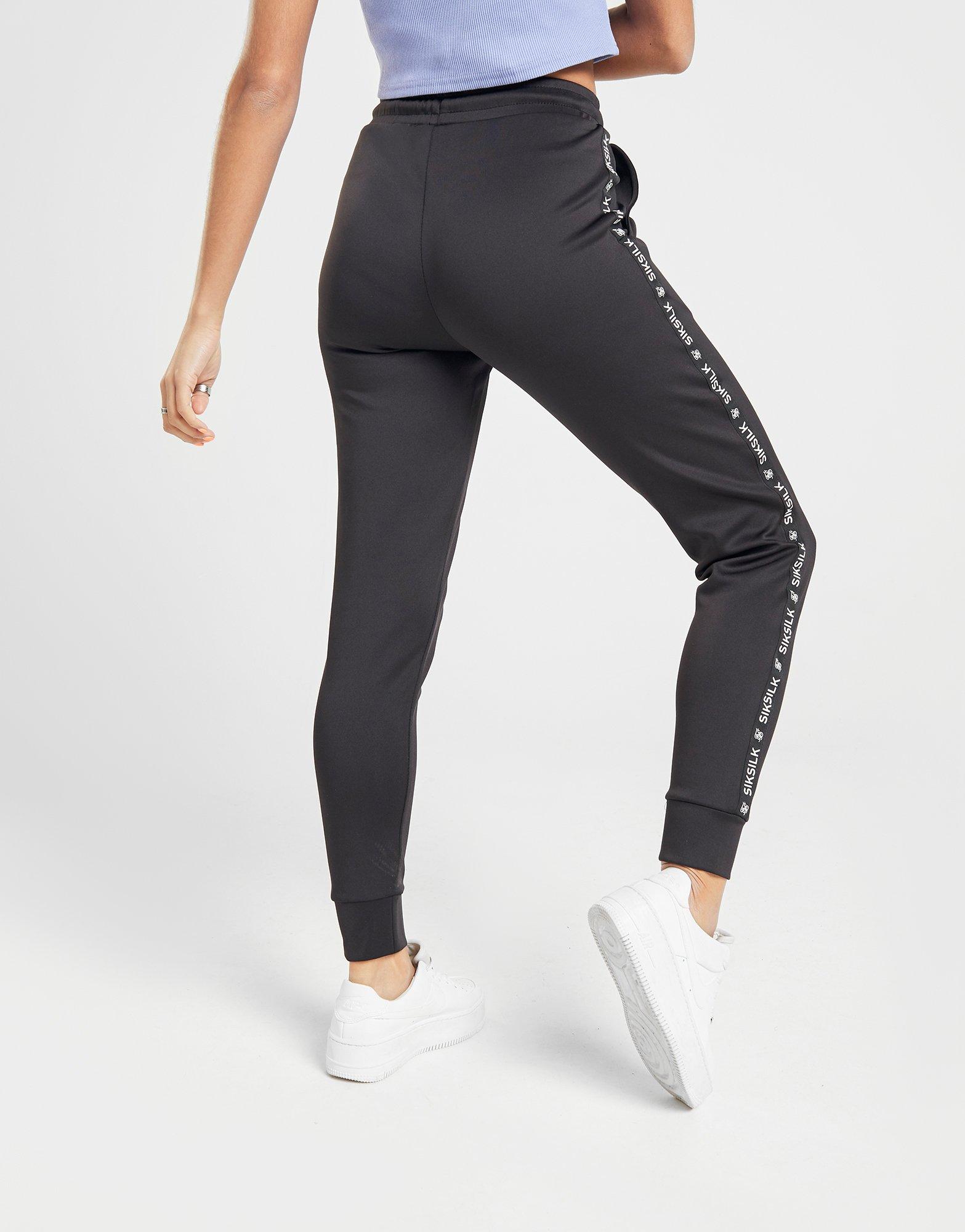 tape poly track pants