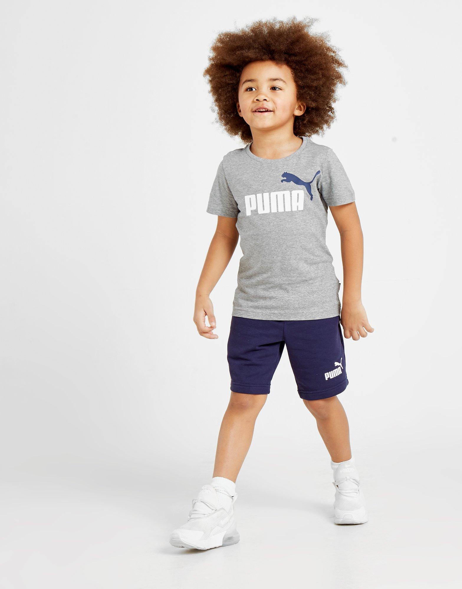 puma t shirt and shorts