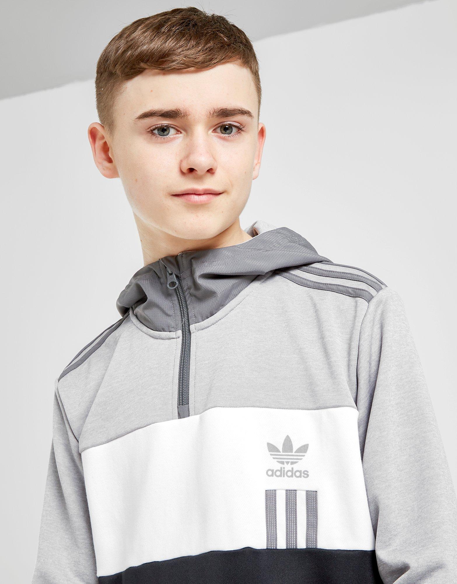 adidas originals colour block sweatshirt junior