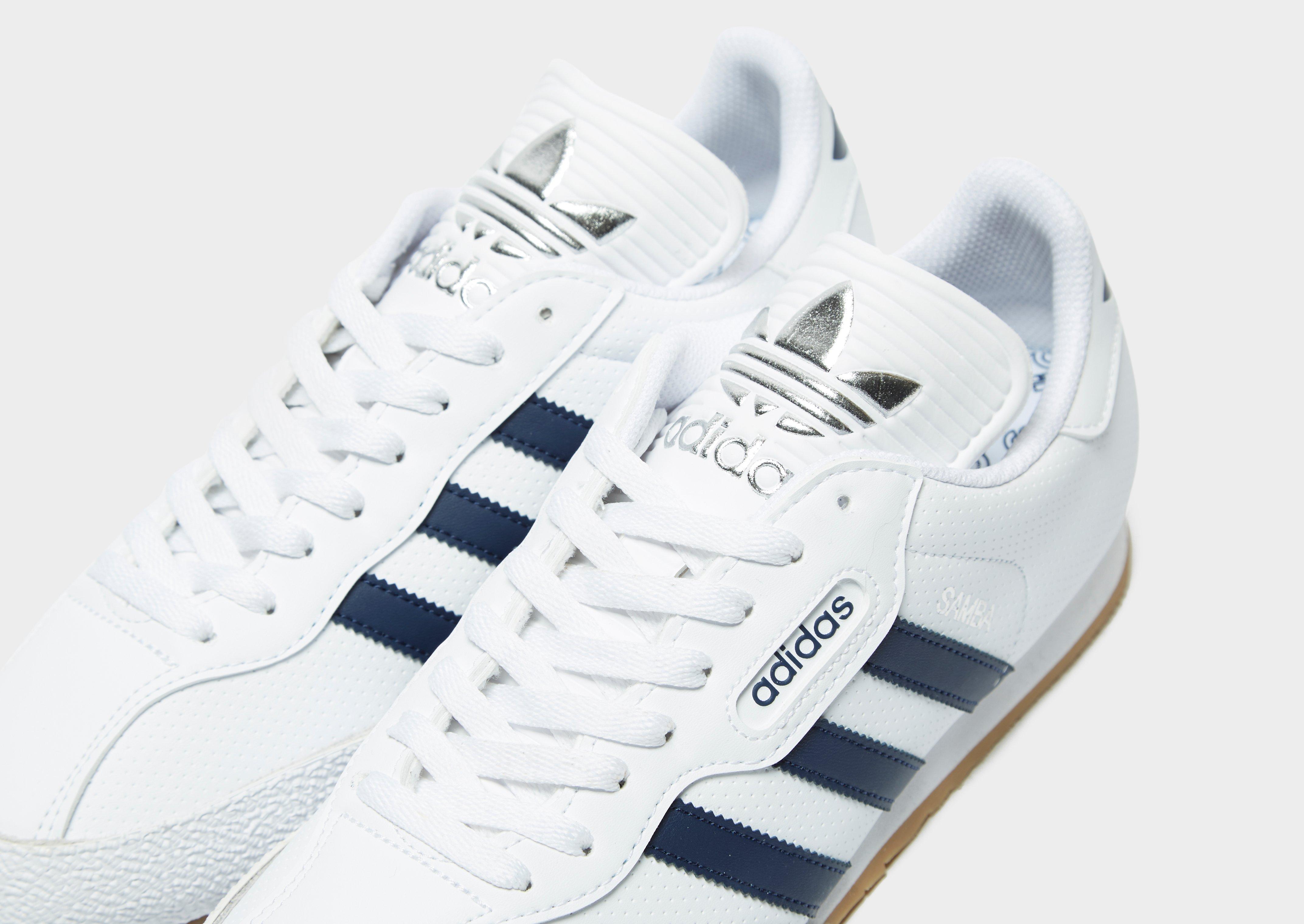 samba white navy