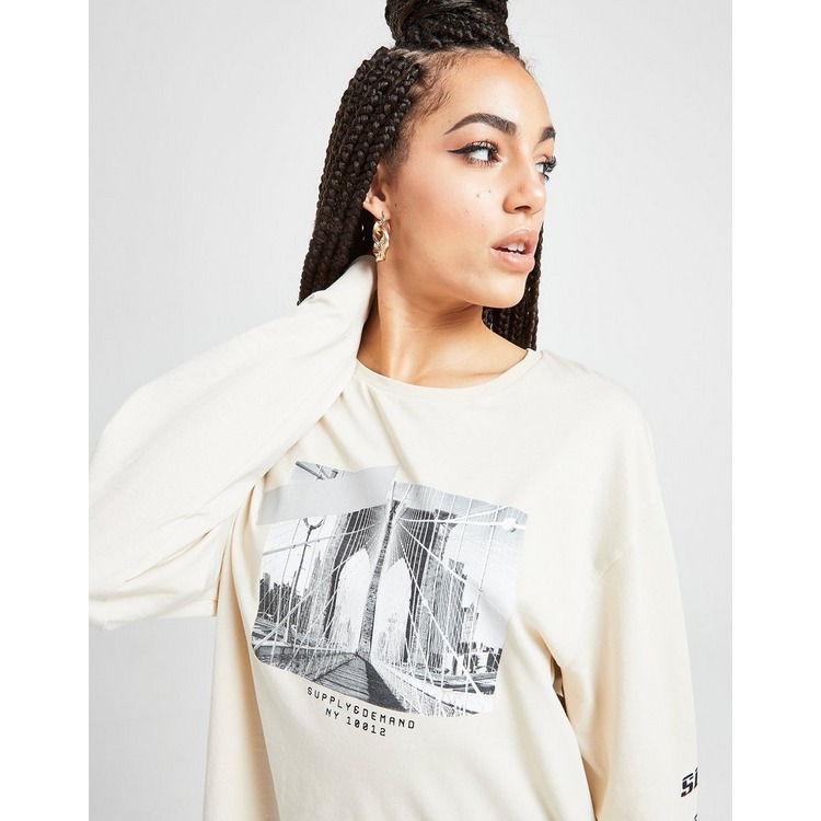 Supply & Demand Graphic Repeat Logo Long Sleeve T-Shirt