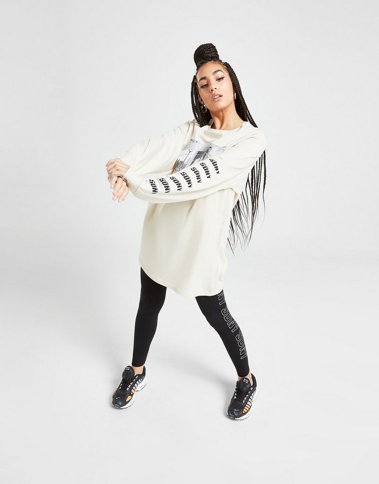 Supply & Demand Graphic Repeat Logo Long Sleeve T-Shirt