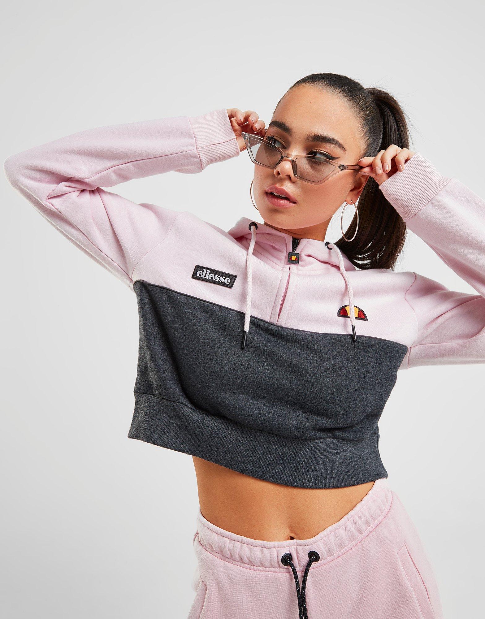 ellesse hoodie rosa