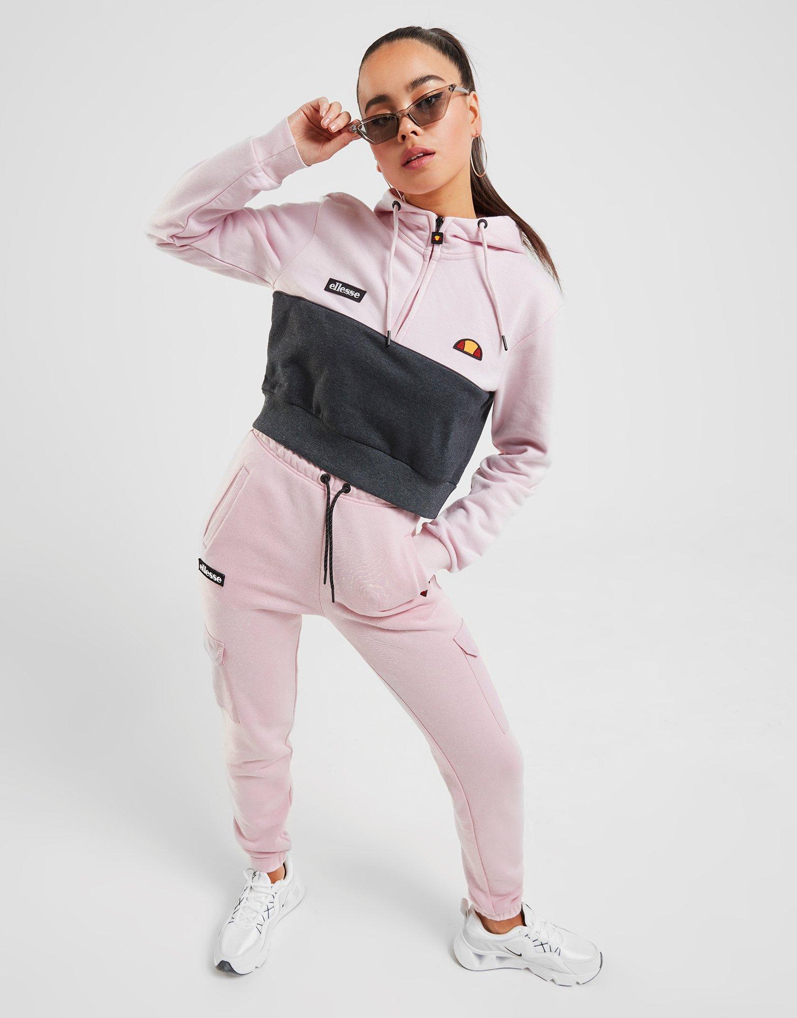 ellesse pink tracksuit