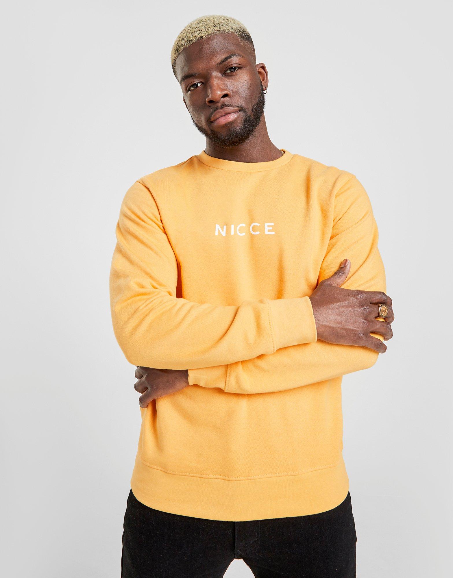 nicce yellow hoodie