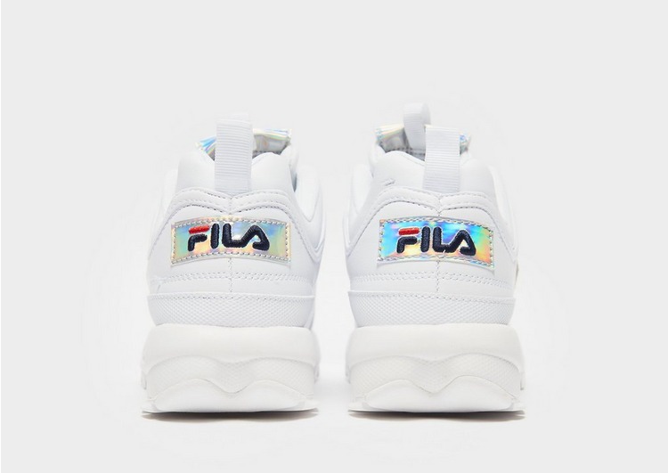 fila silver disruptor ii trainers junior