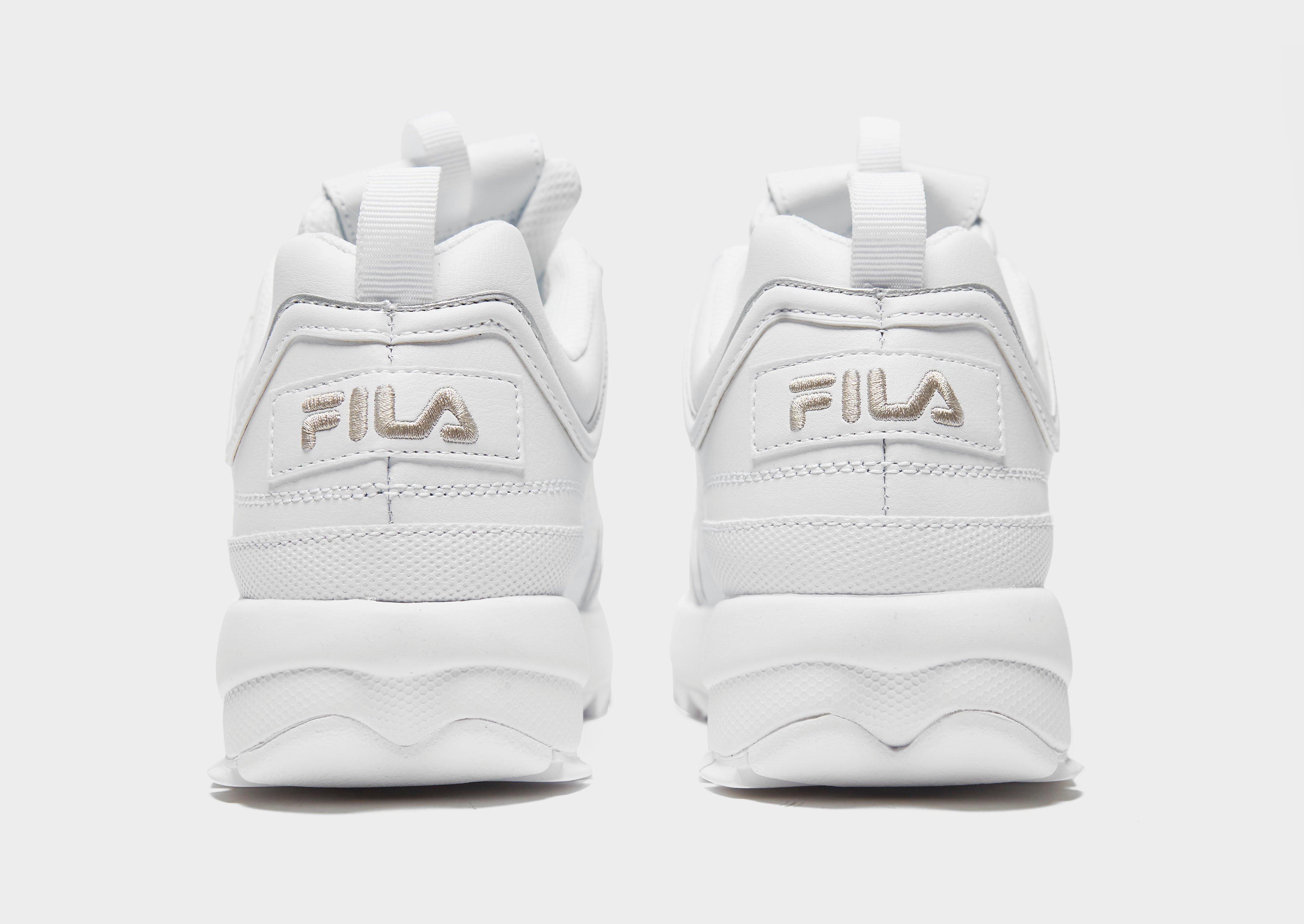 fila white disruptor ii trainers junior