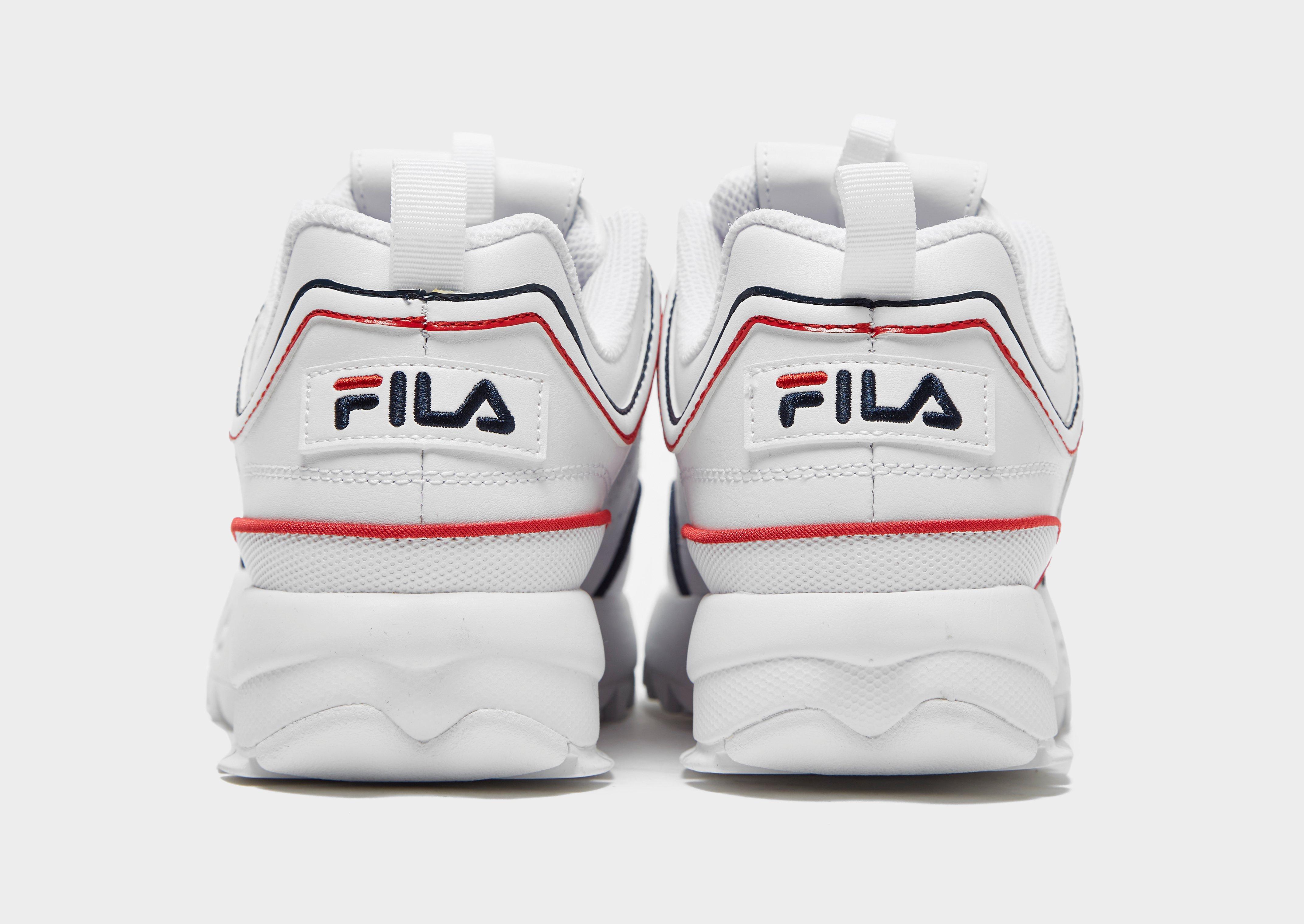 fila disruptor ii junior white