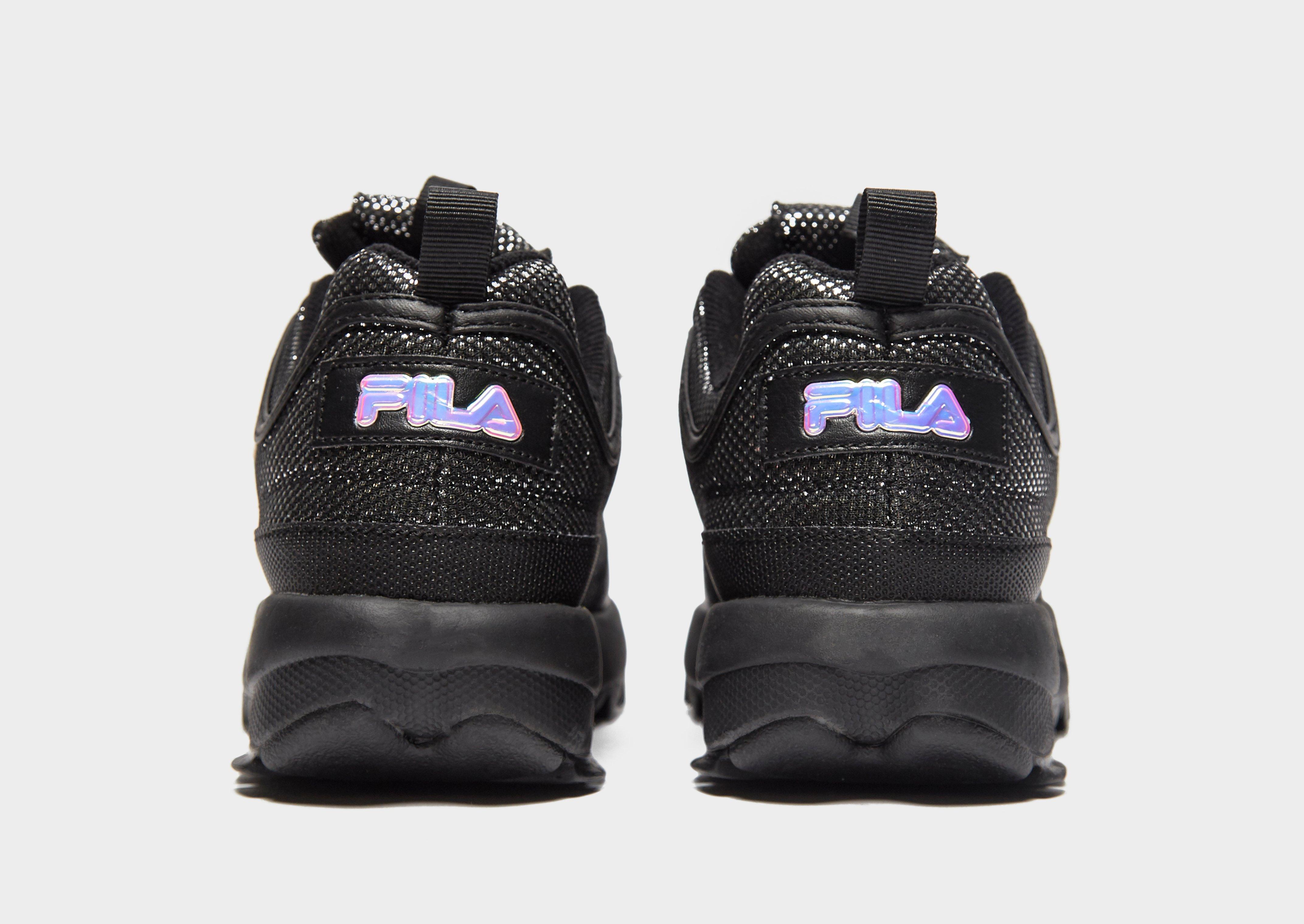 fila disruptor black junior