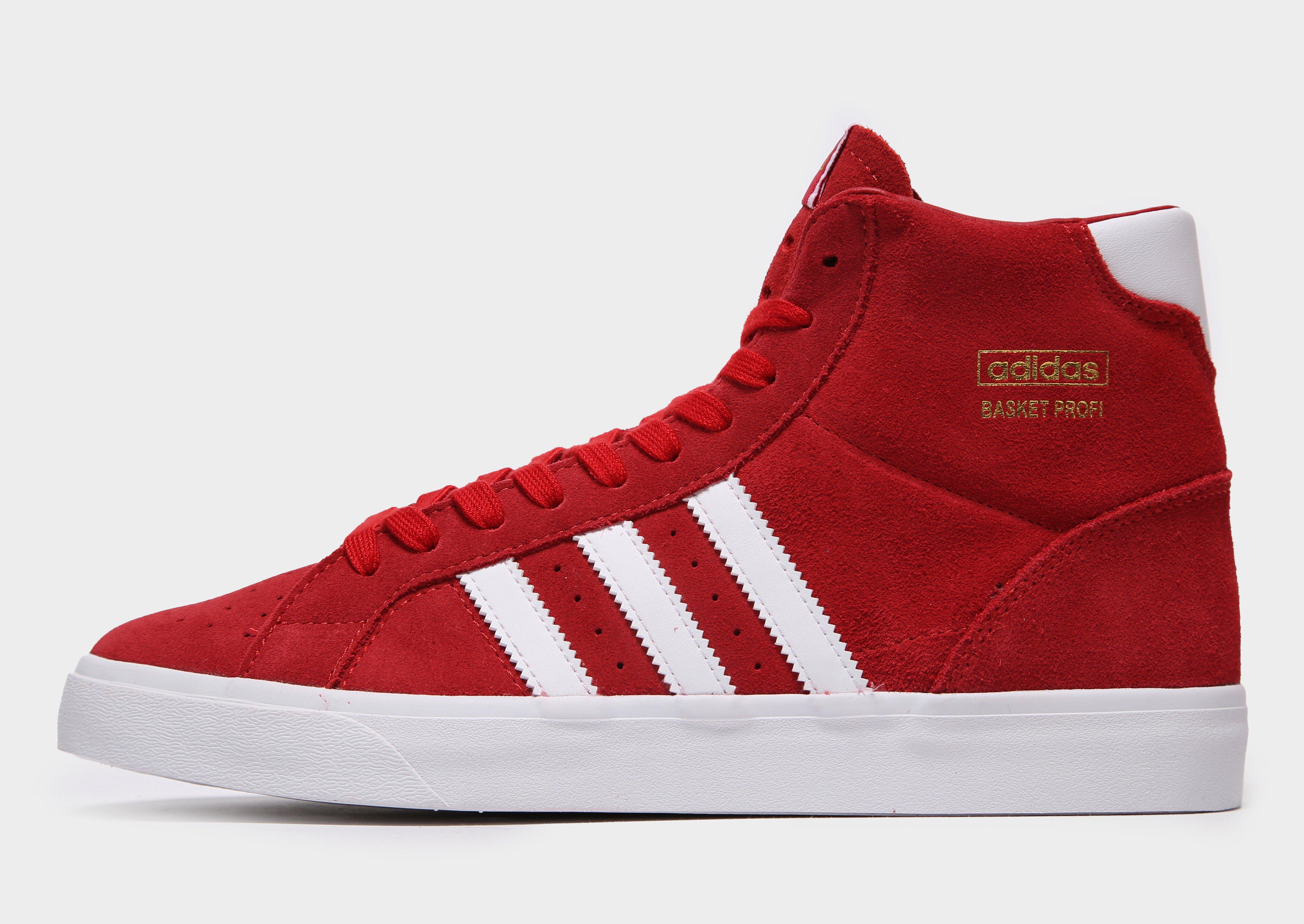 basket rouge adidas