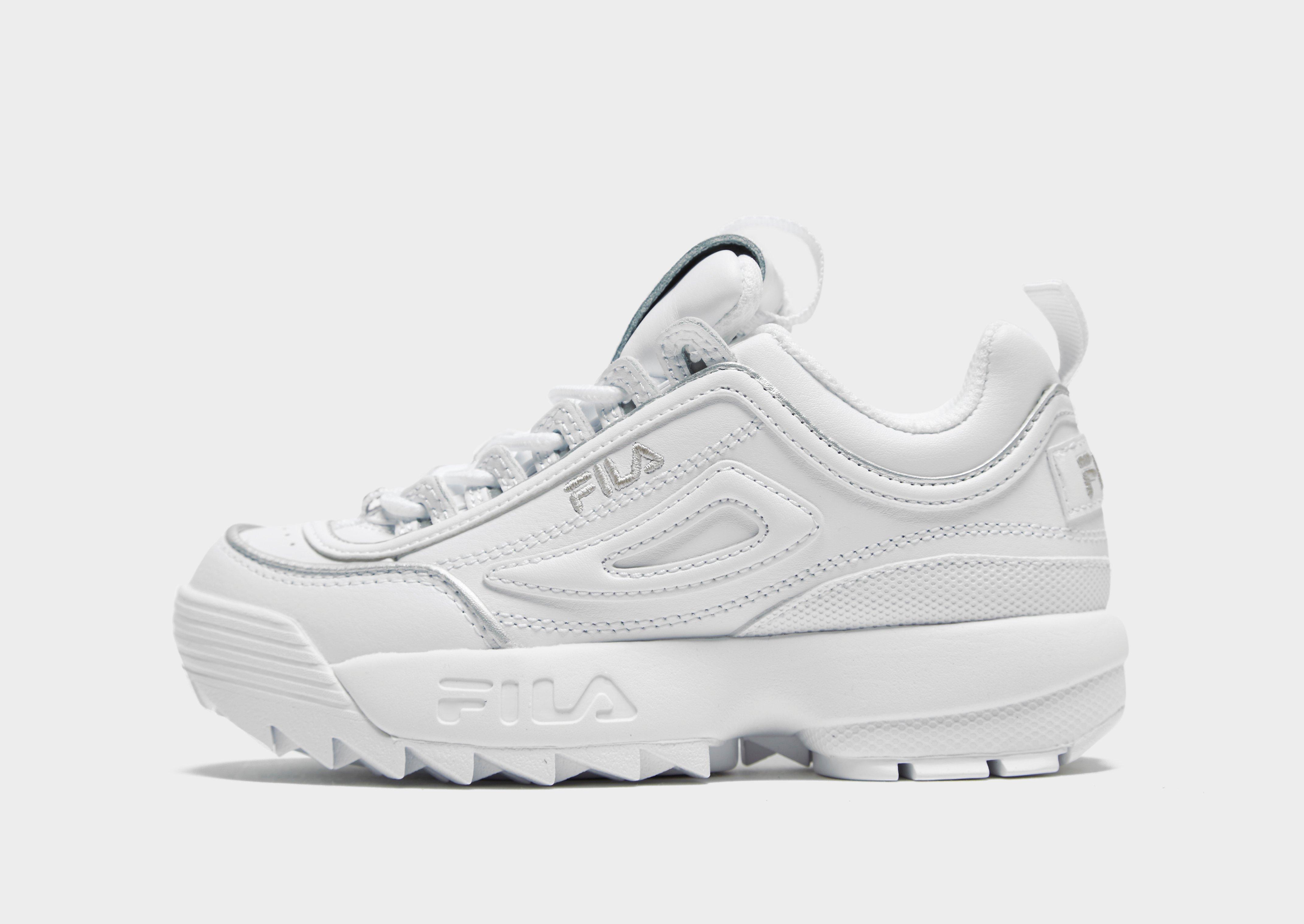 fila disruptor 2 bianche