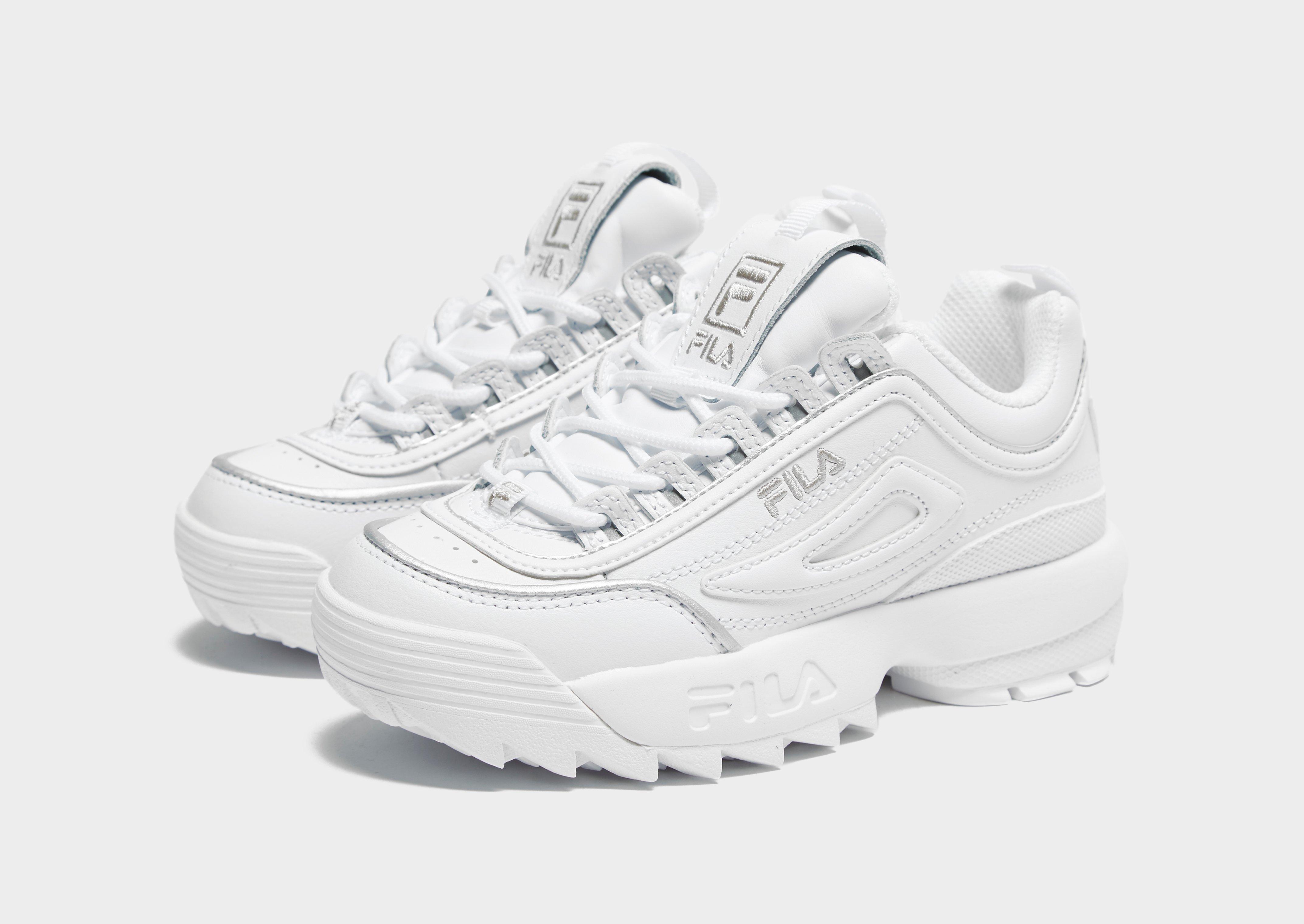 fila disruptor ii silver