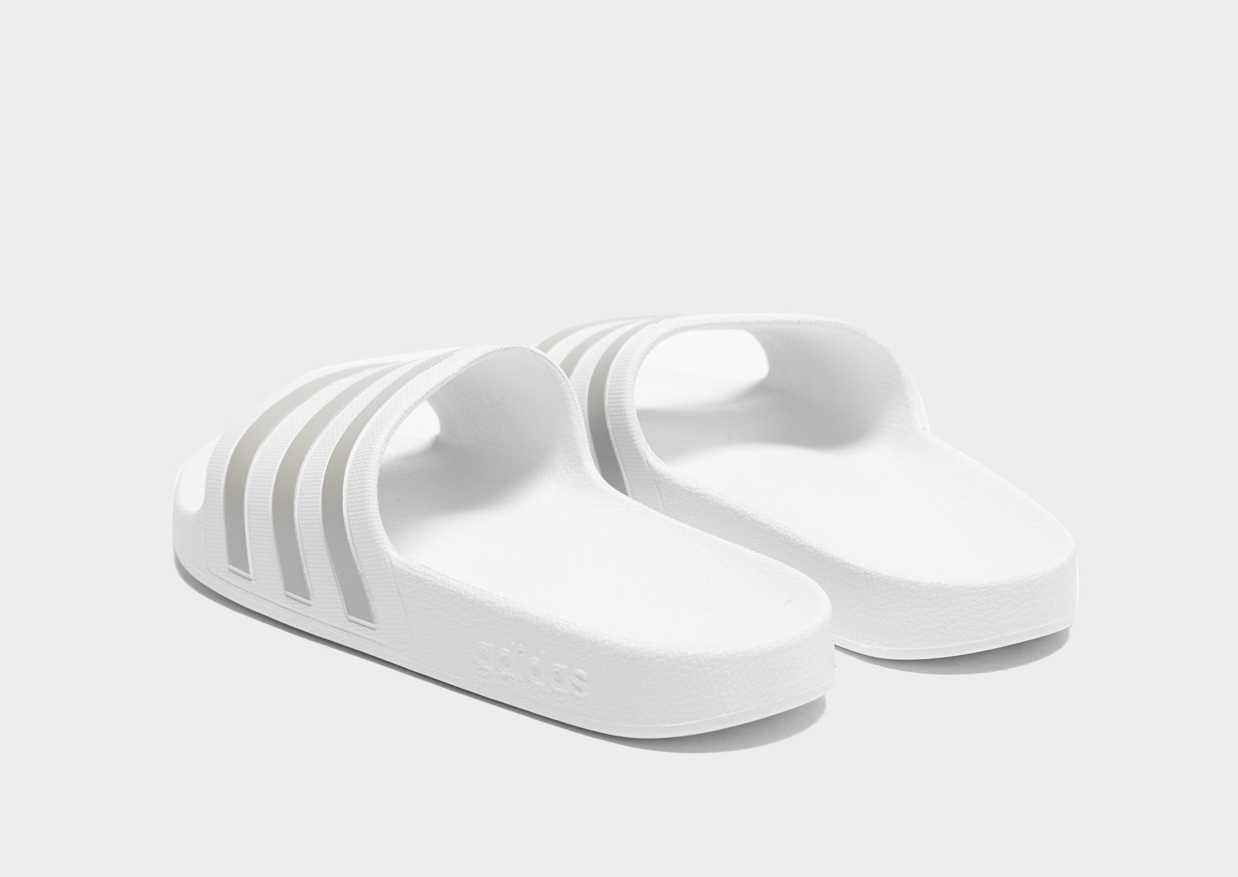 adidas adilette women's white