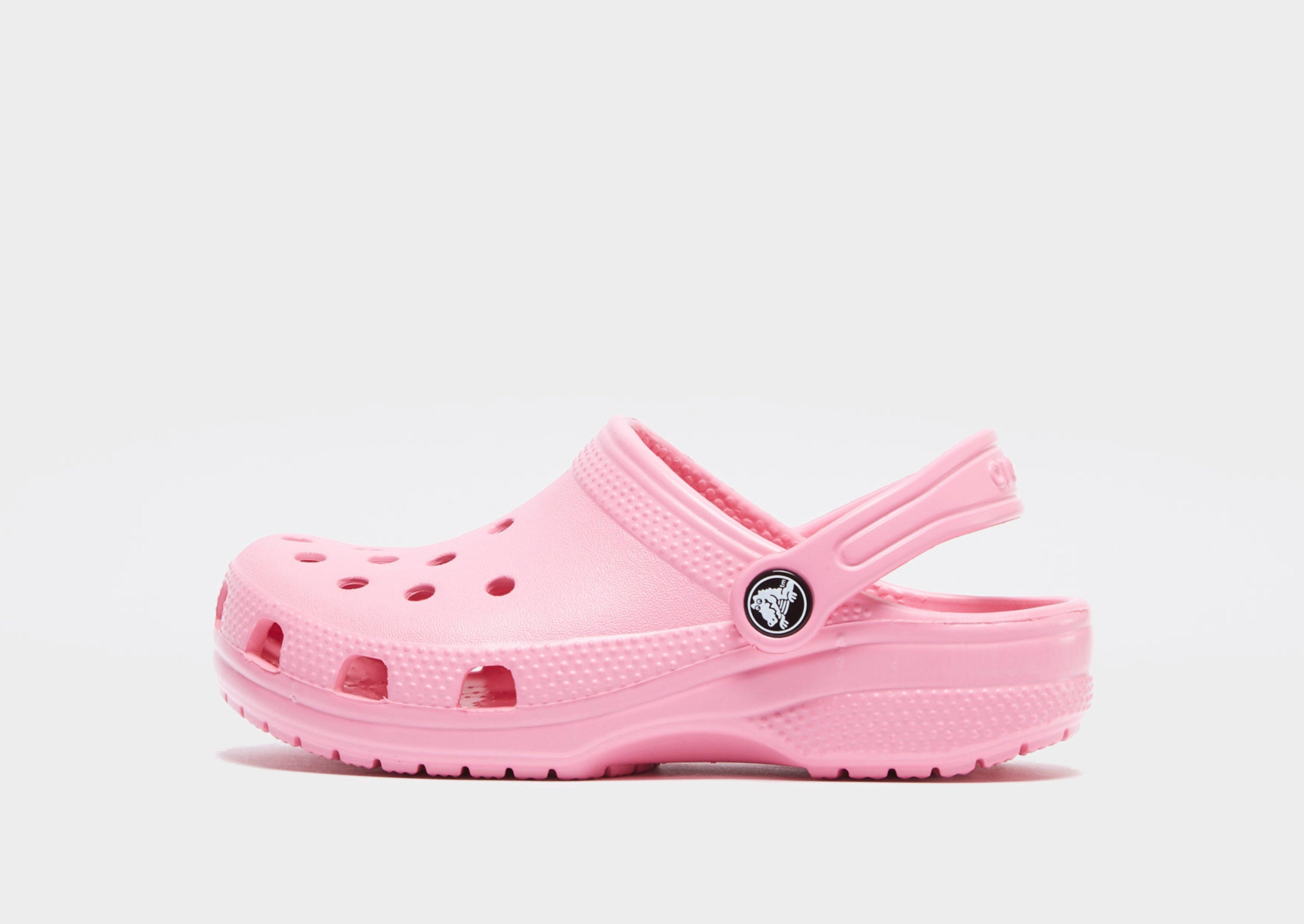 pink crocs