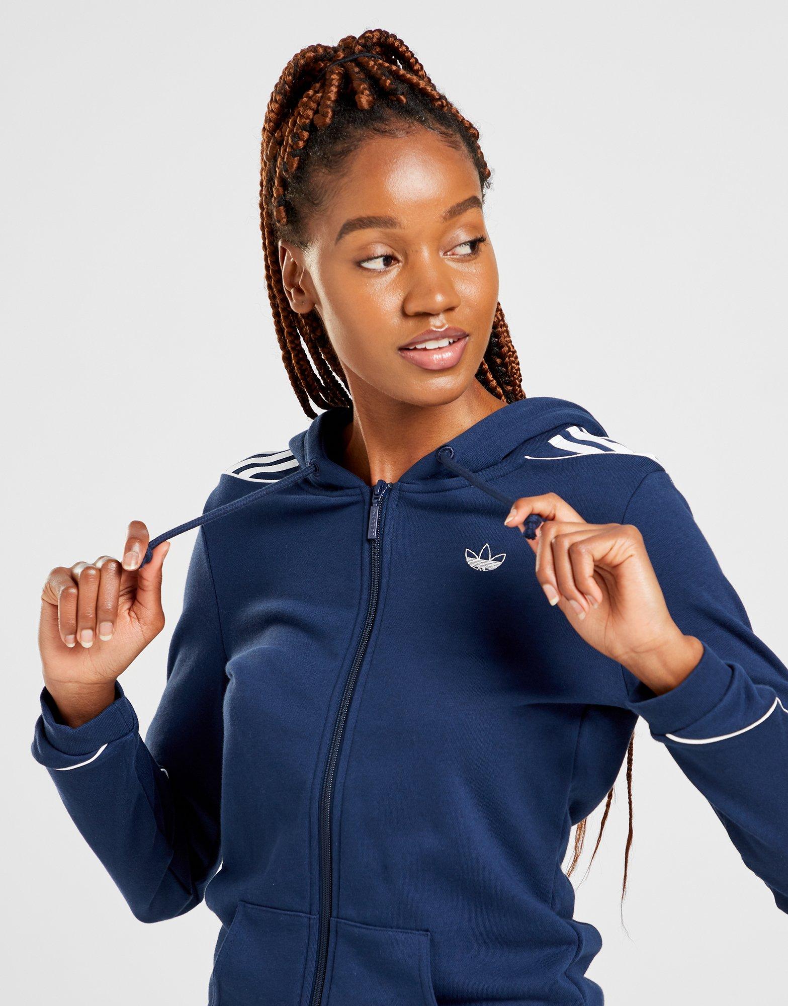 adidas originals zip hoodie women's