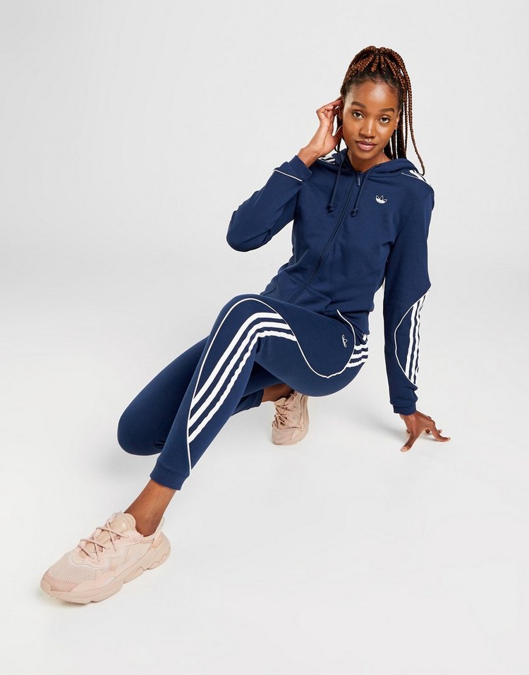 Buy Blue adidas Originals Fleece Track Pants Women's | JD Sports | JD ...