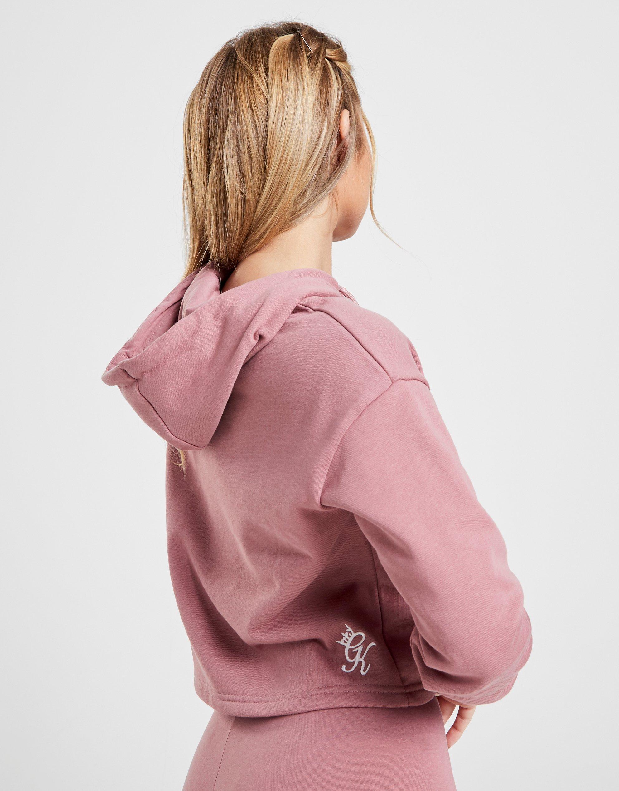 gym king pink hoodie