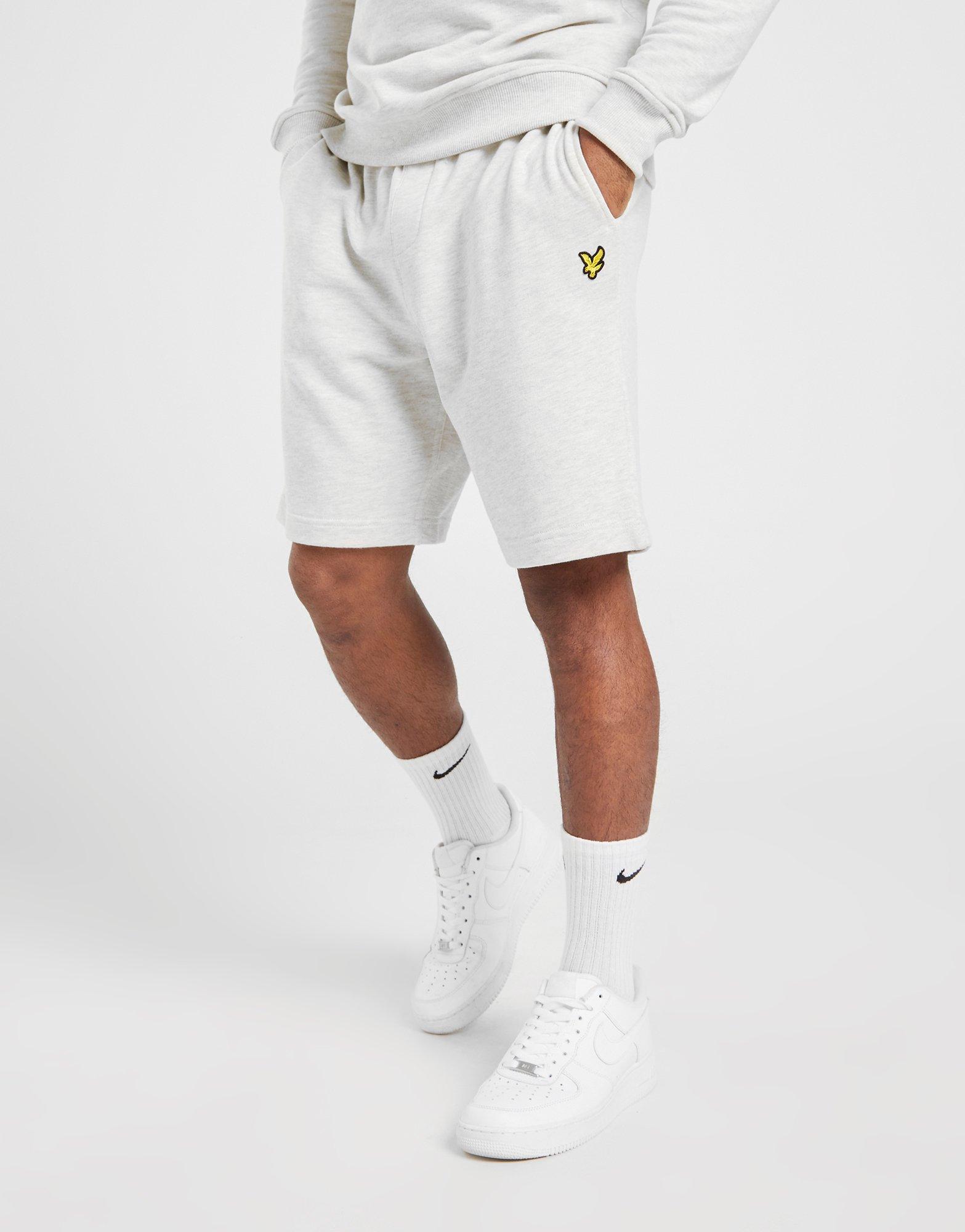 lyle and scott grey shorts