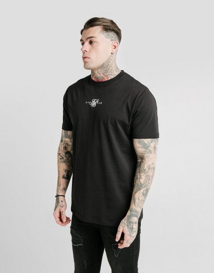 Buy Black SikSilk Regular T-Shirt | JD Sports | JD Sports Ireland