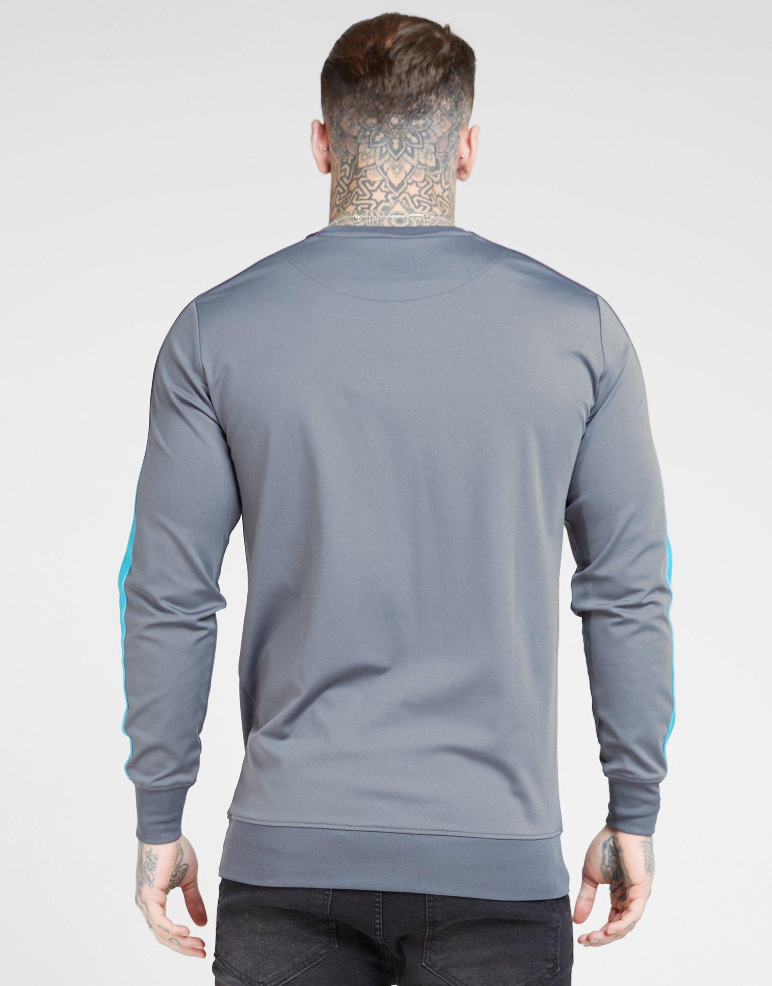 siksilk fade crew sweatshirt