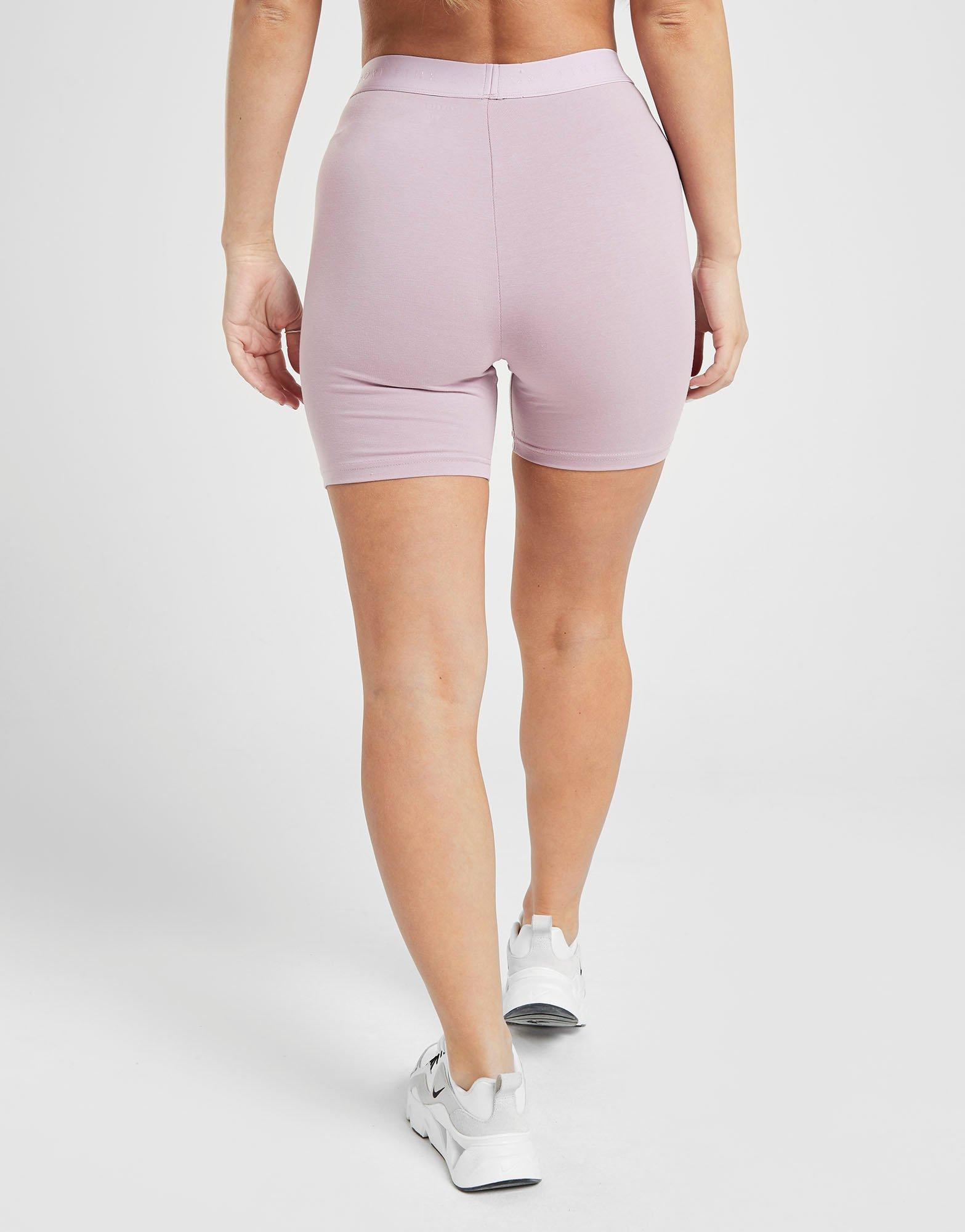 Pink Soda Sport Washed Cycle Shorts Dames