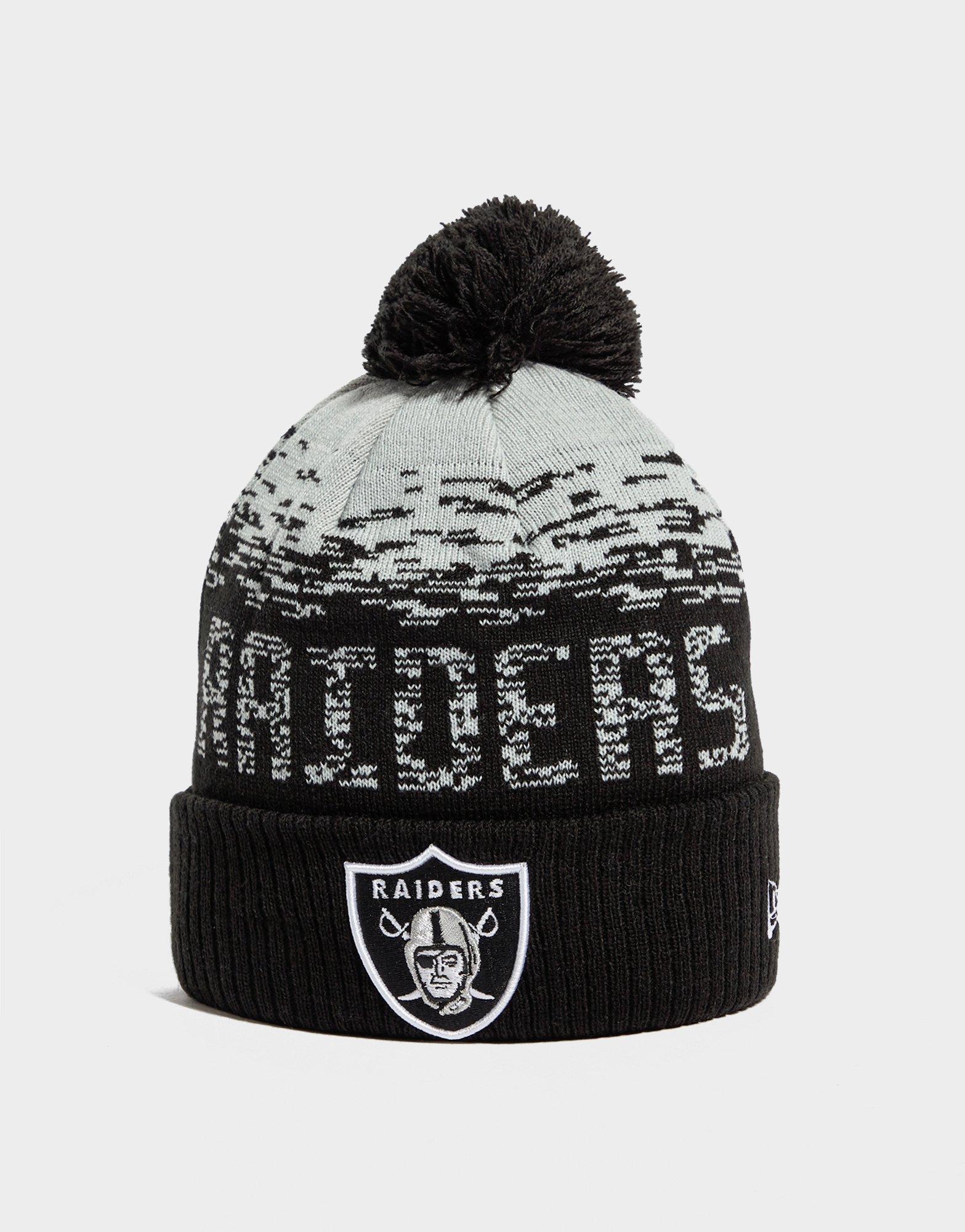 New Era Oakland Raiders Beanie Knit NFL 2019 On Field Road 1960 :  : Sports & Outdoors