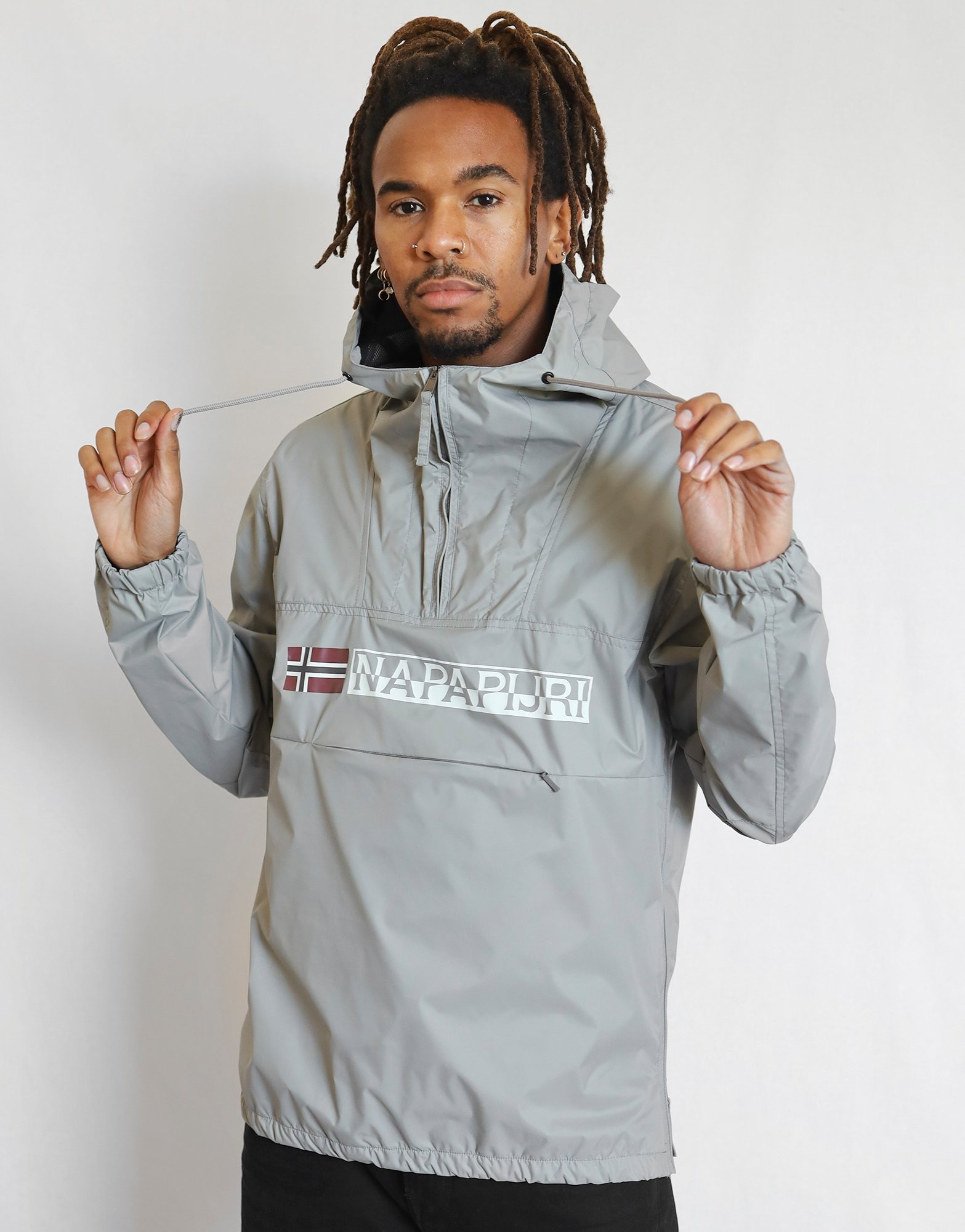 Buy Grey Napapijri Rainforest Light Jacket Men's | JD Sports | JD ...