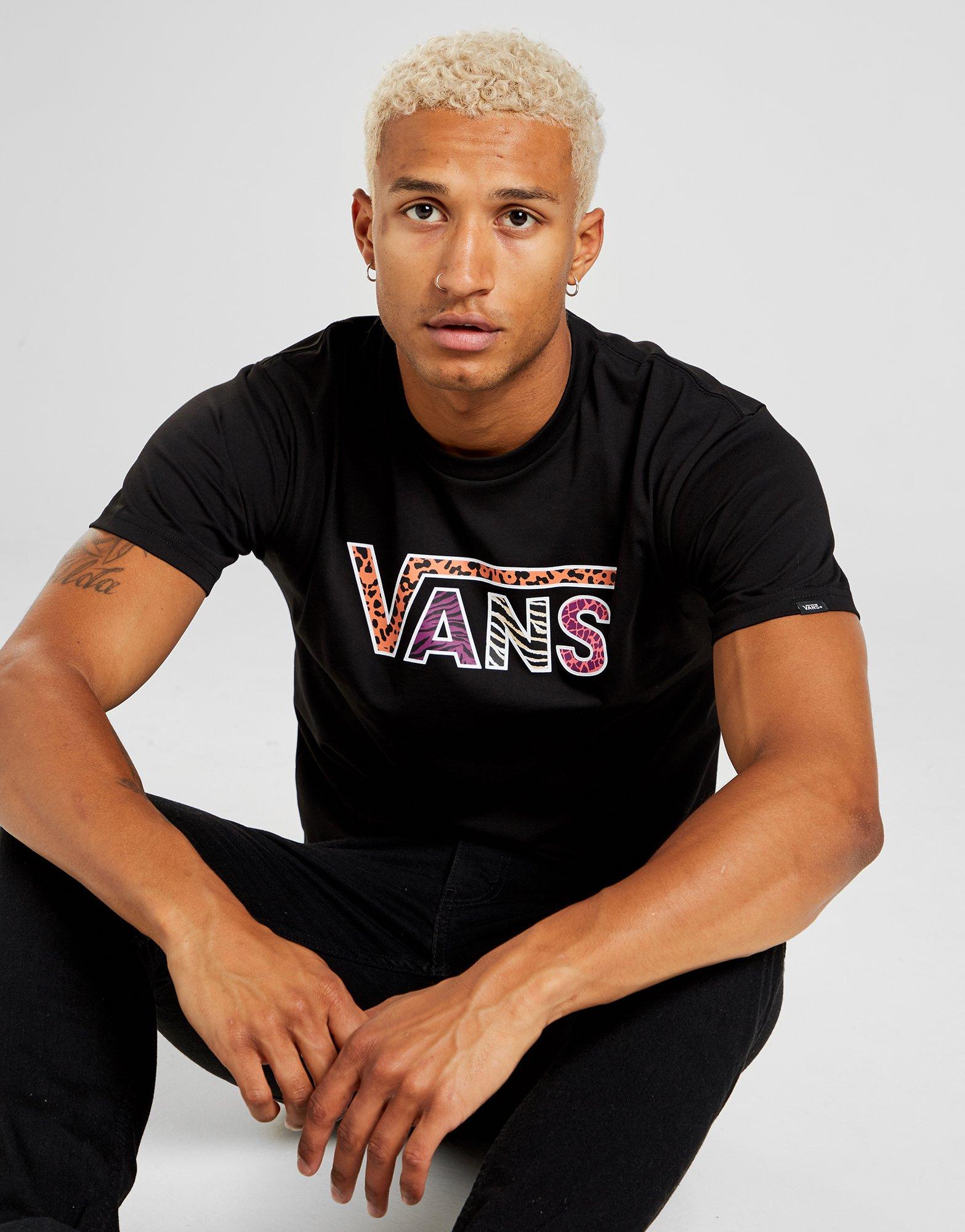 vans leopard t shirt