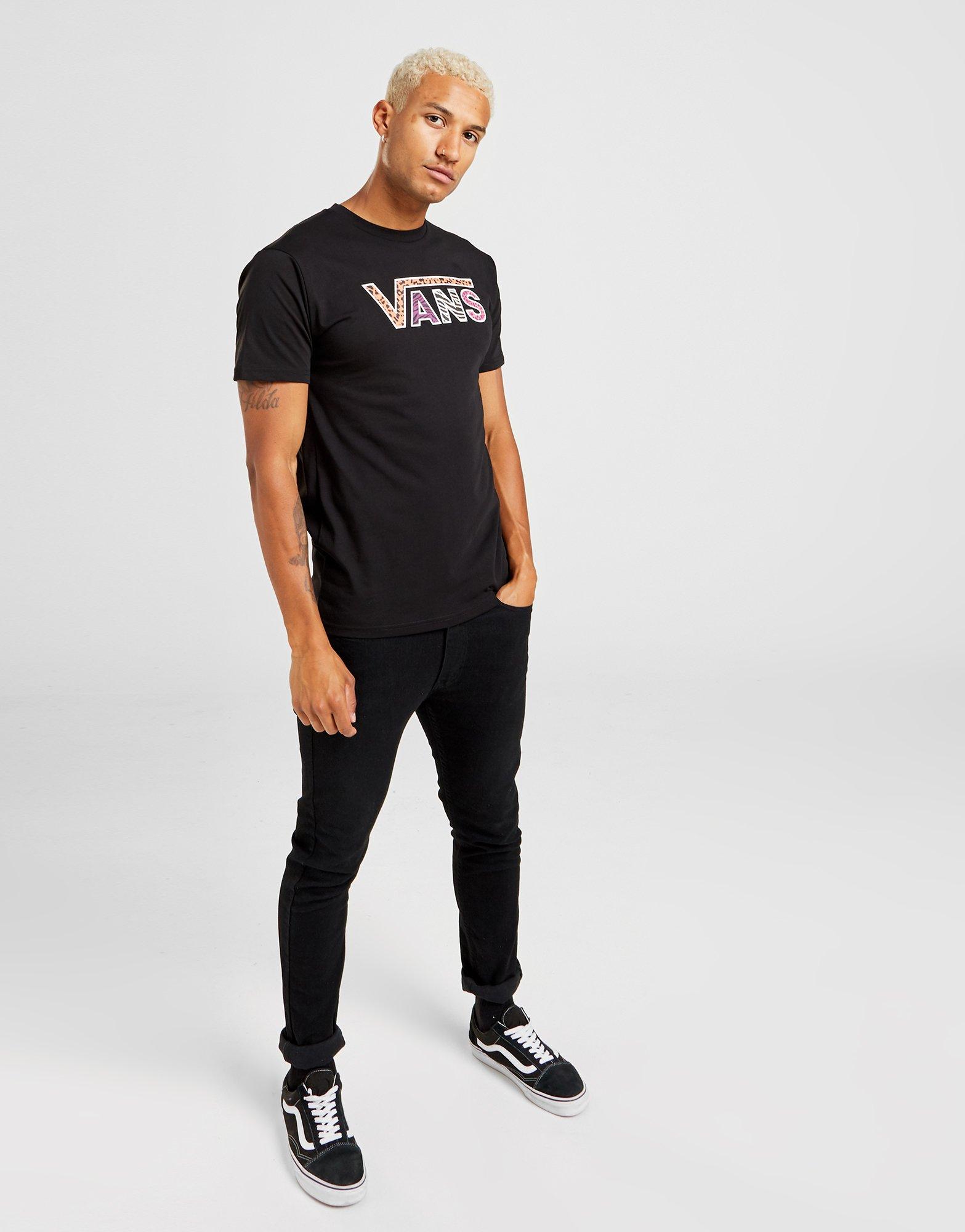 vans leopard t shirt