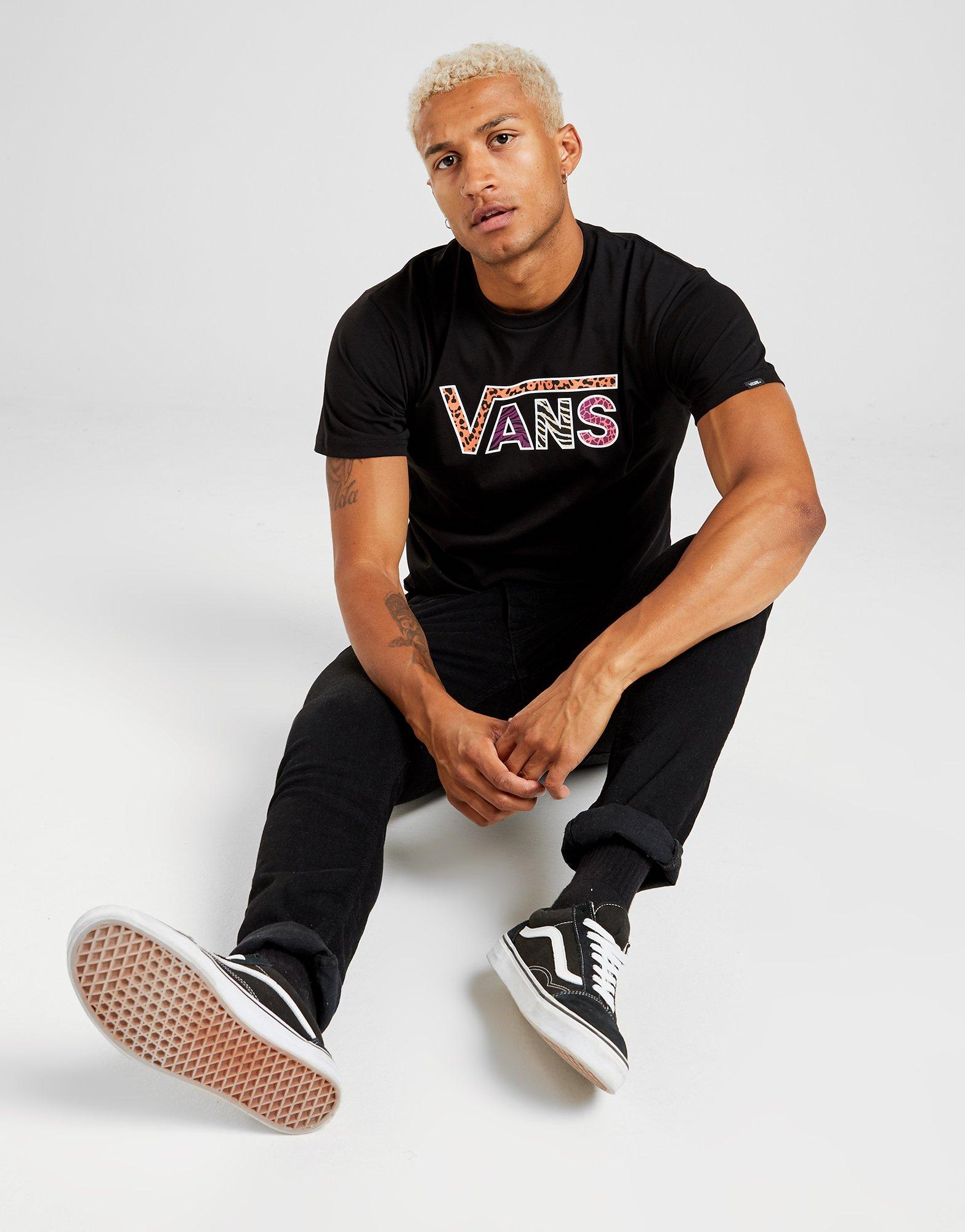 vans leopard t shirt