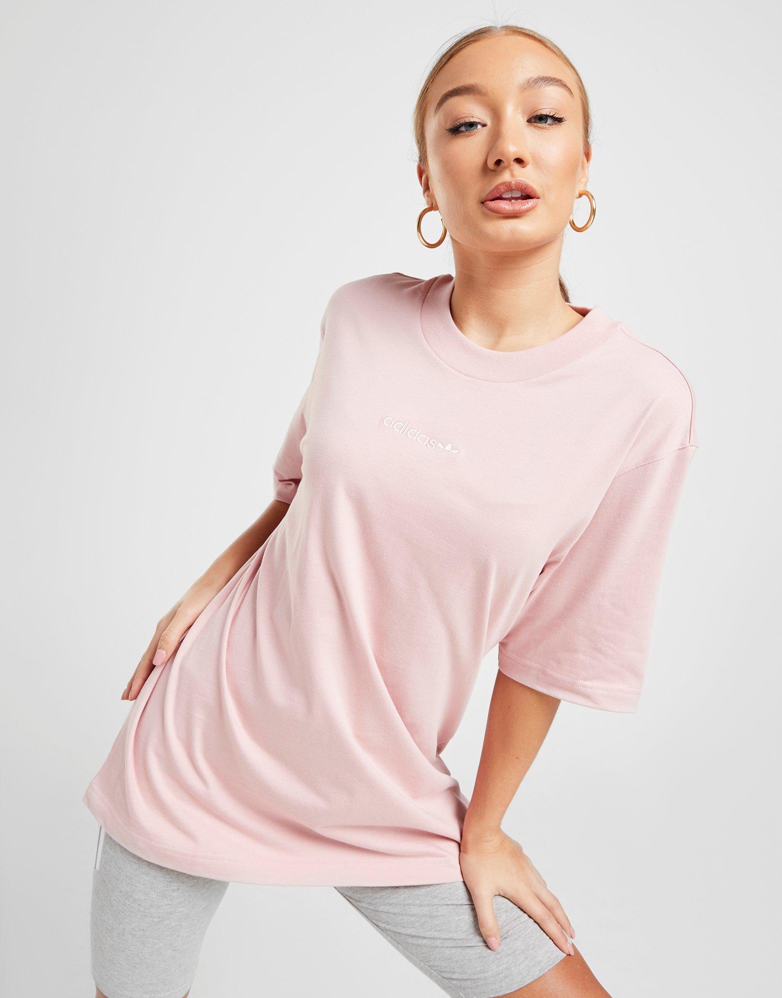 adidas pastel pink shirt