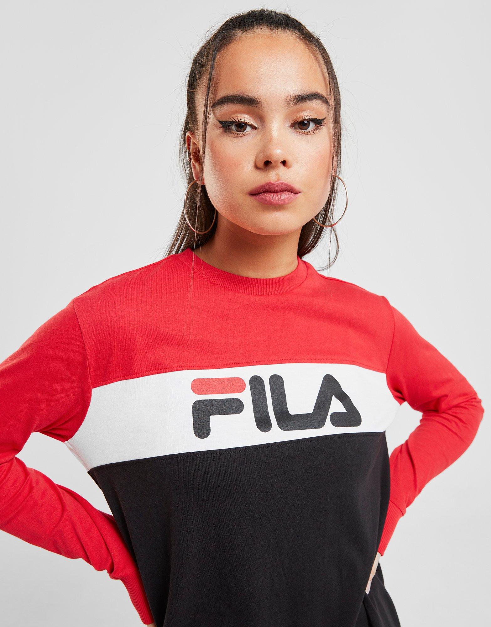 tee shirt fila manche longue